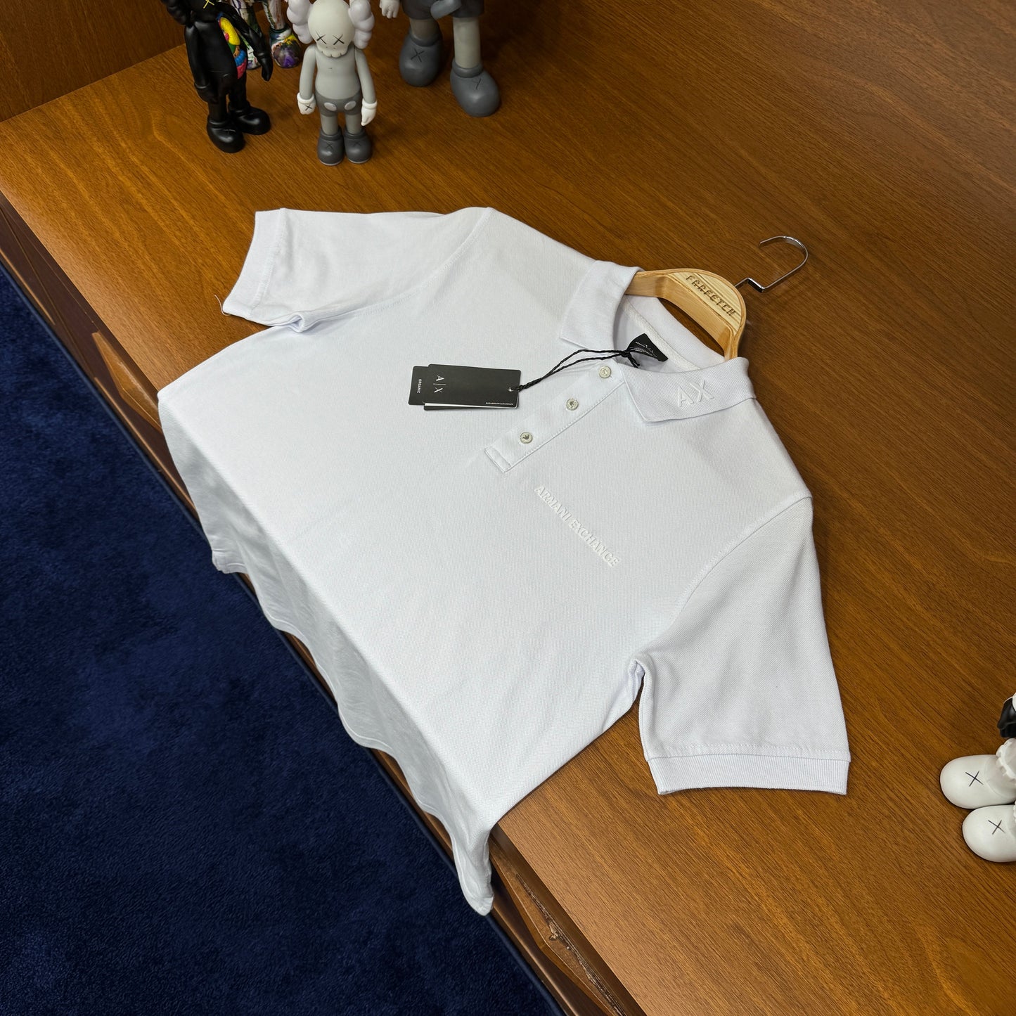 Armani Exchange Polo Yaka Beyaz