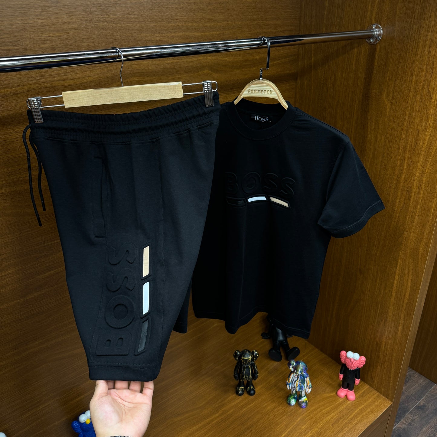 Hugo Boos Şortlu  Takım Siyah