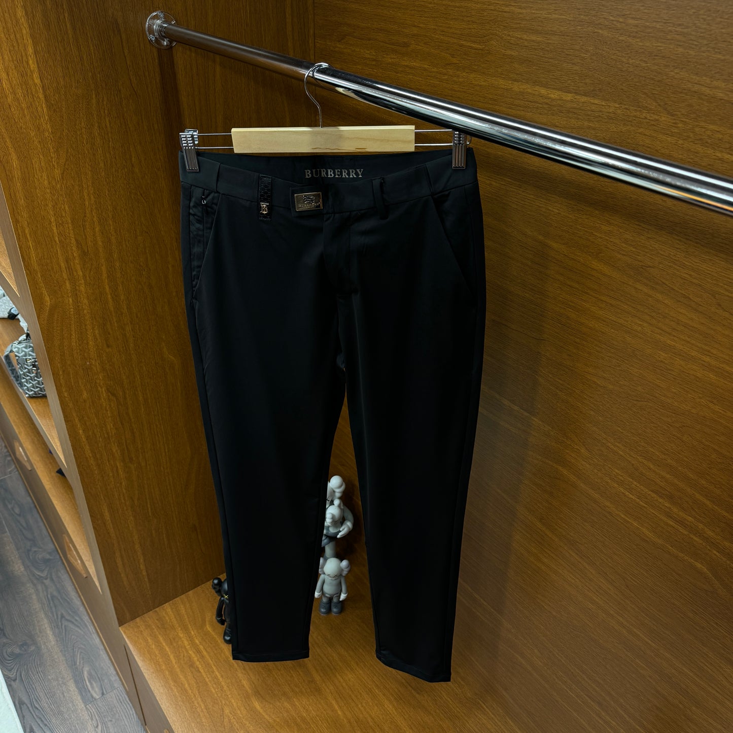 Burberry İthal Siyah Pantolon