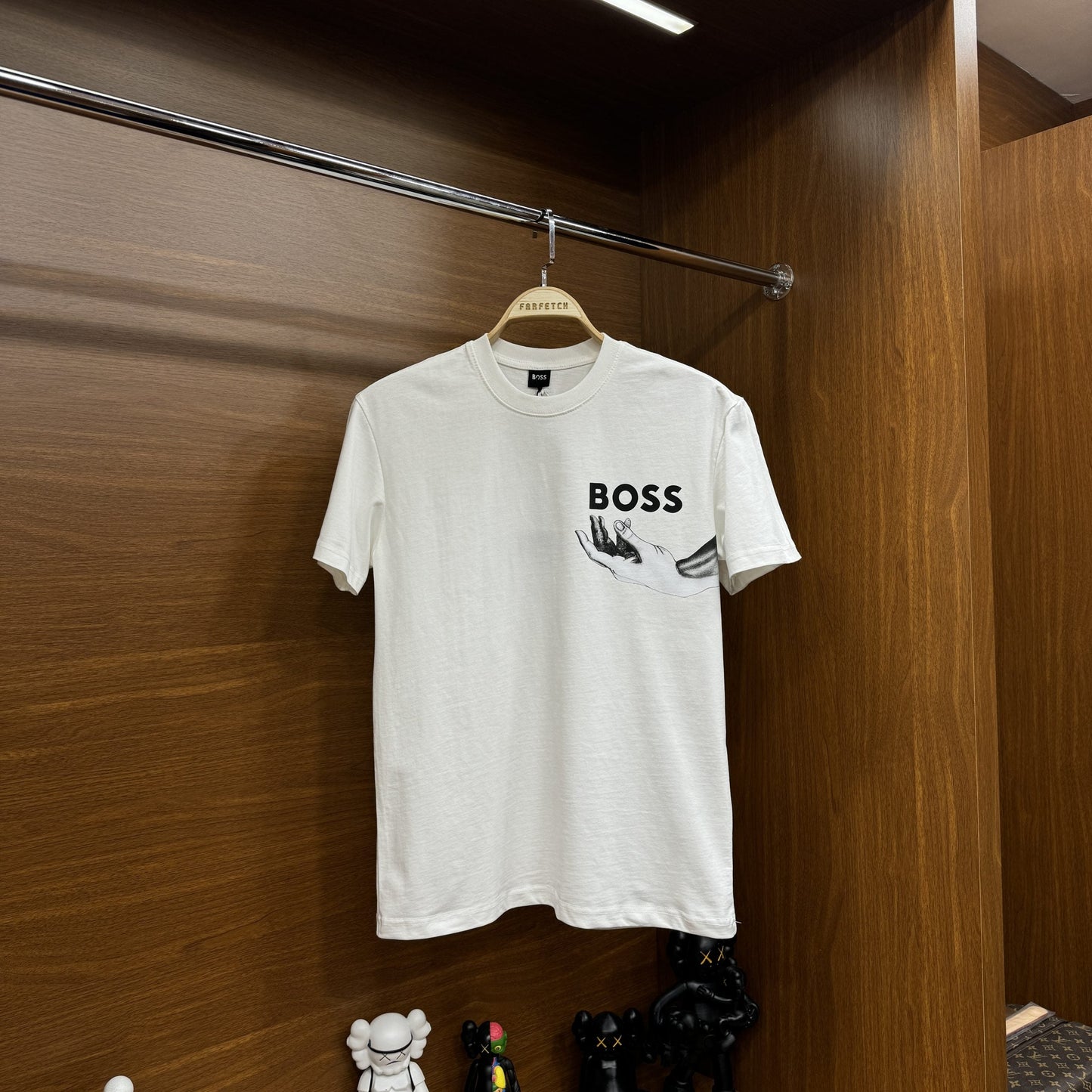 Hu!o B!ss T-SH!rt Beyaz