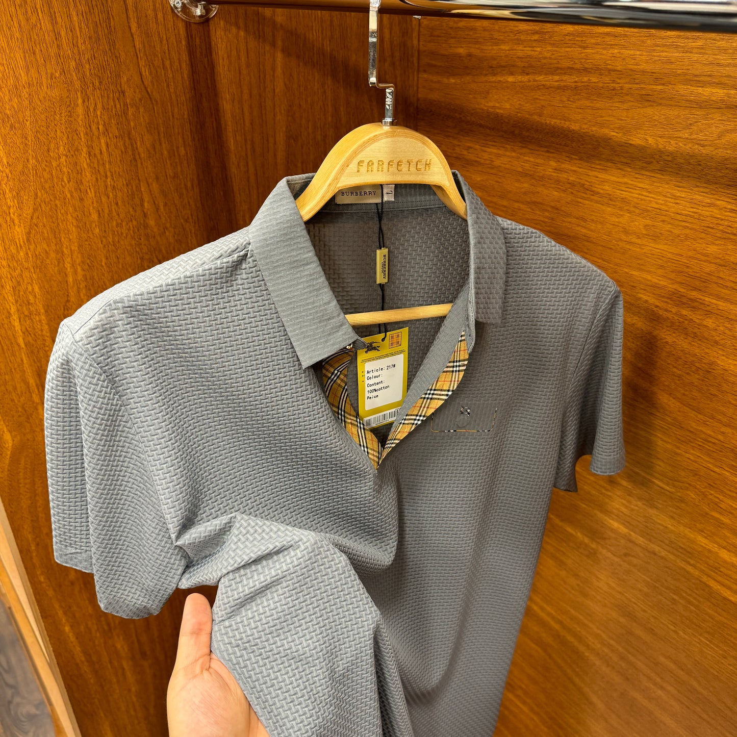 Burberry İthal Polo Yaka