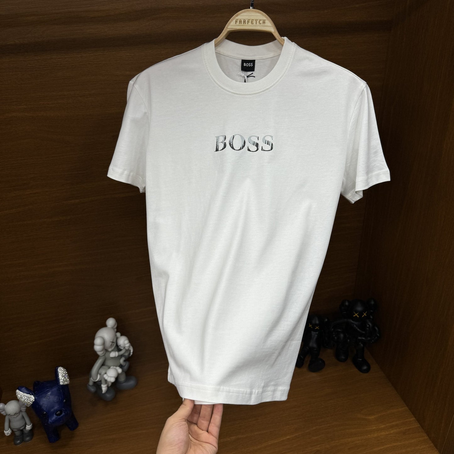 Hu!o B!ss T-SH!rt Beyaz