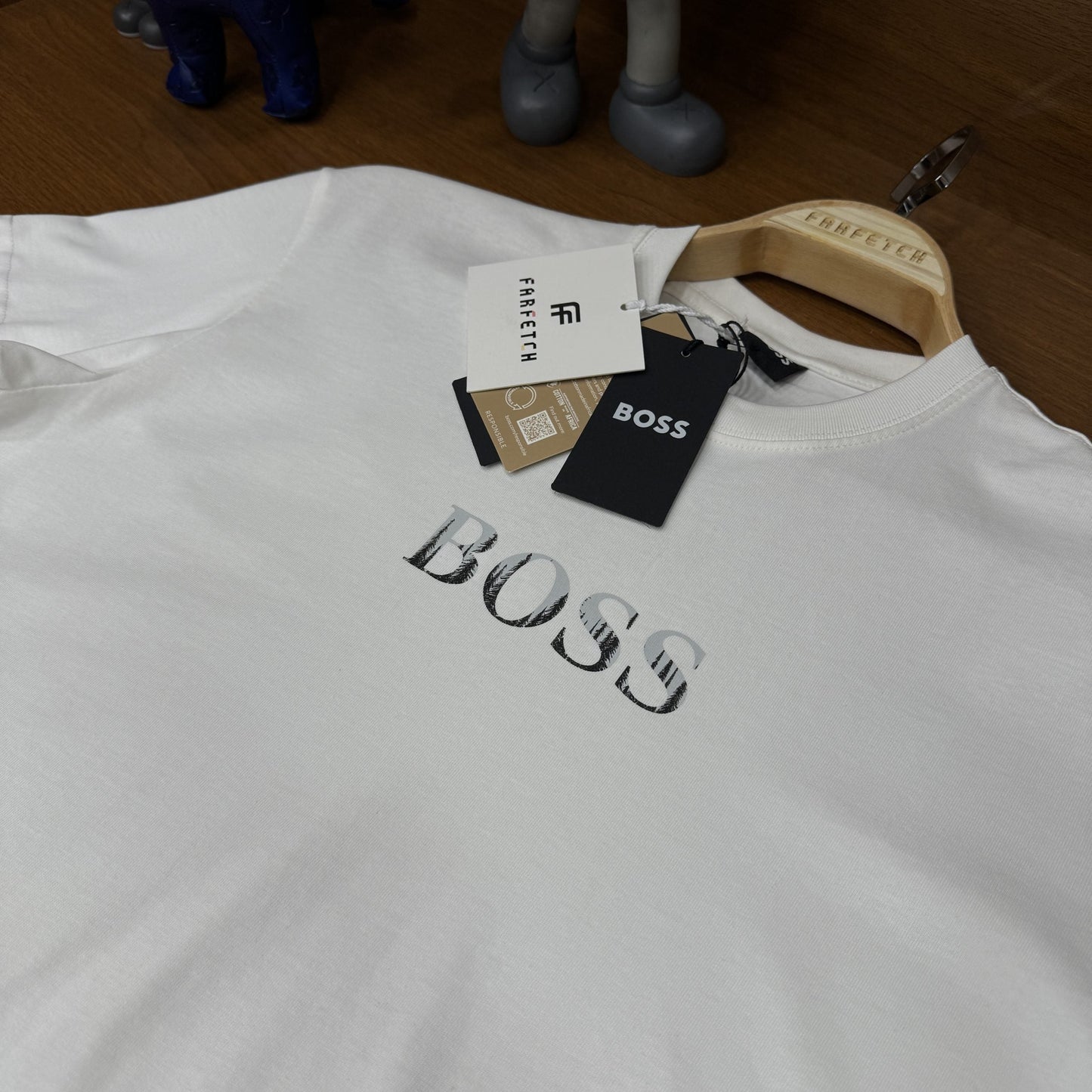 Hu!o B!ss T-SH!rt Beyaz