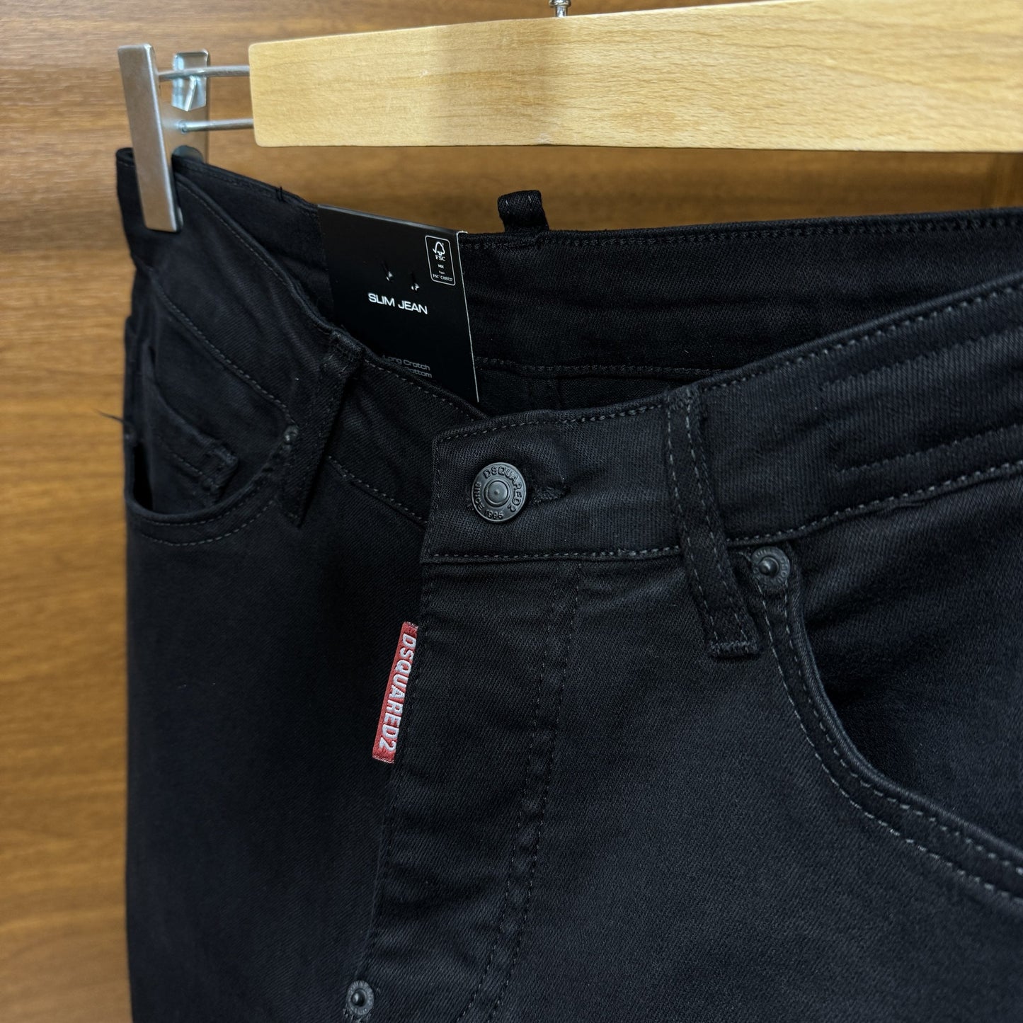 Ds!uA!ed2 PrE!ium Kot Pantolon Full Black