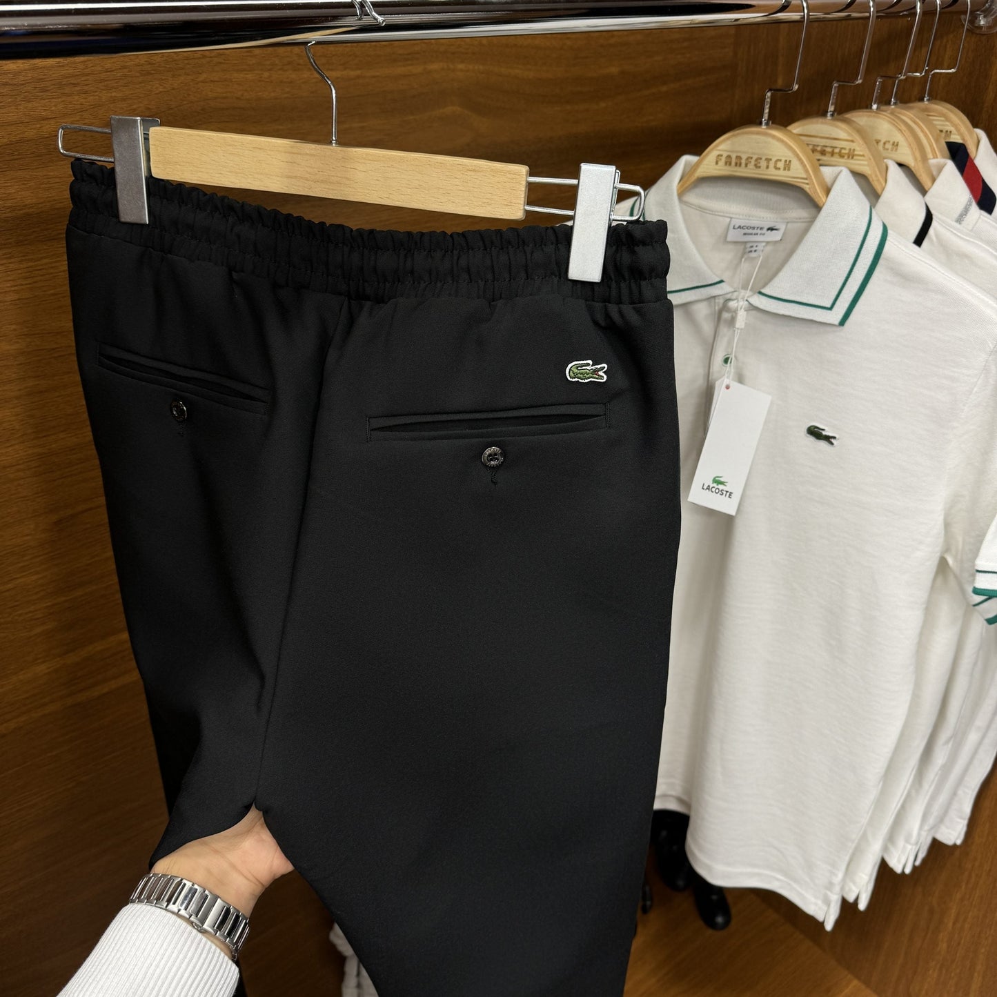 La!oste Jogger Pantolon Siyah