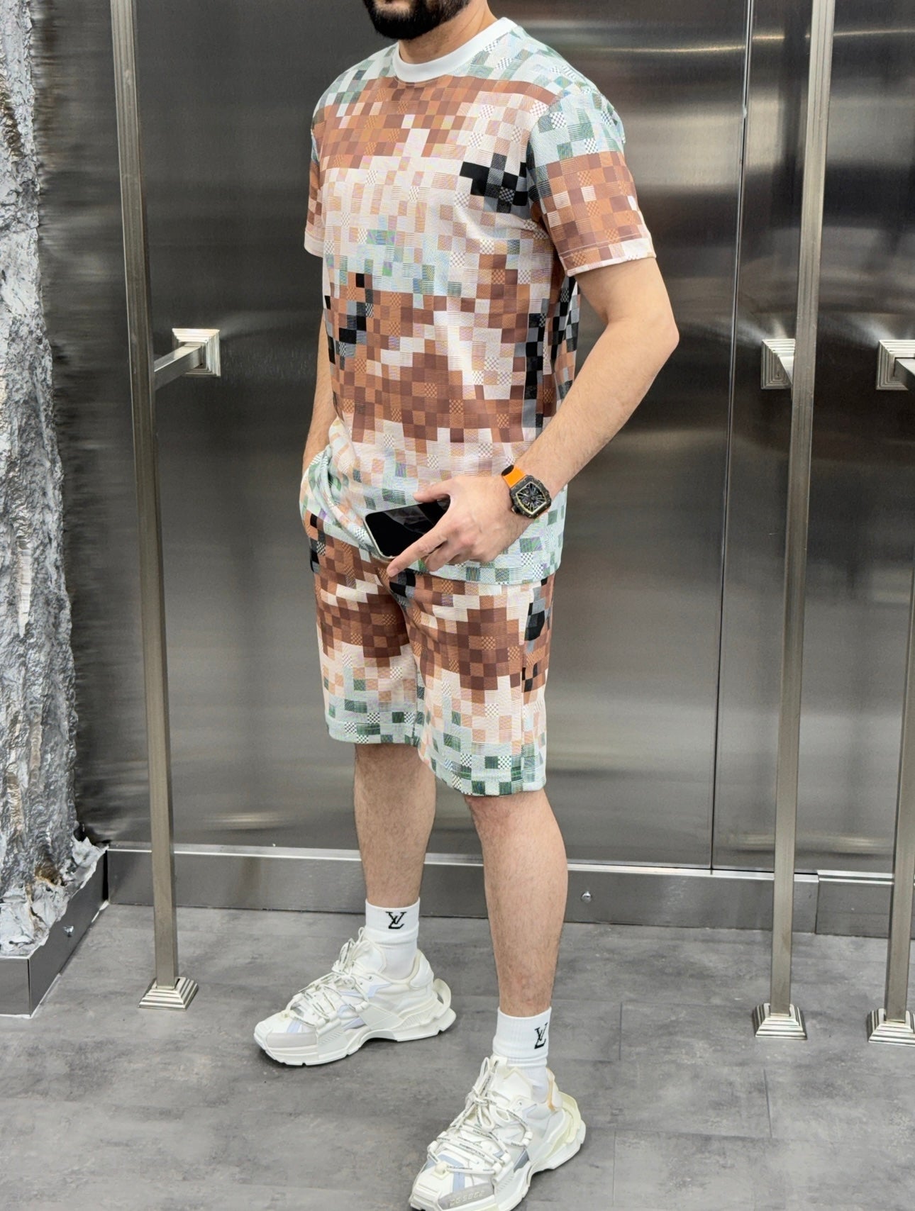 Lo!is V!itton Şortlu Takım