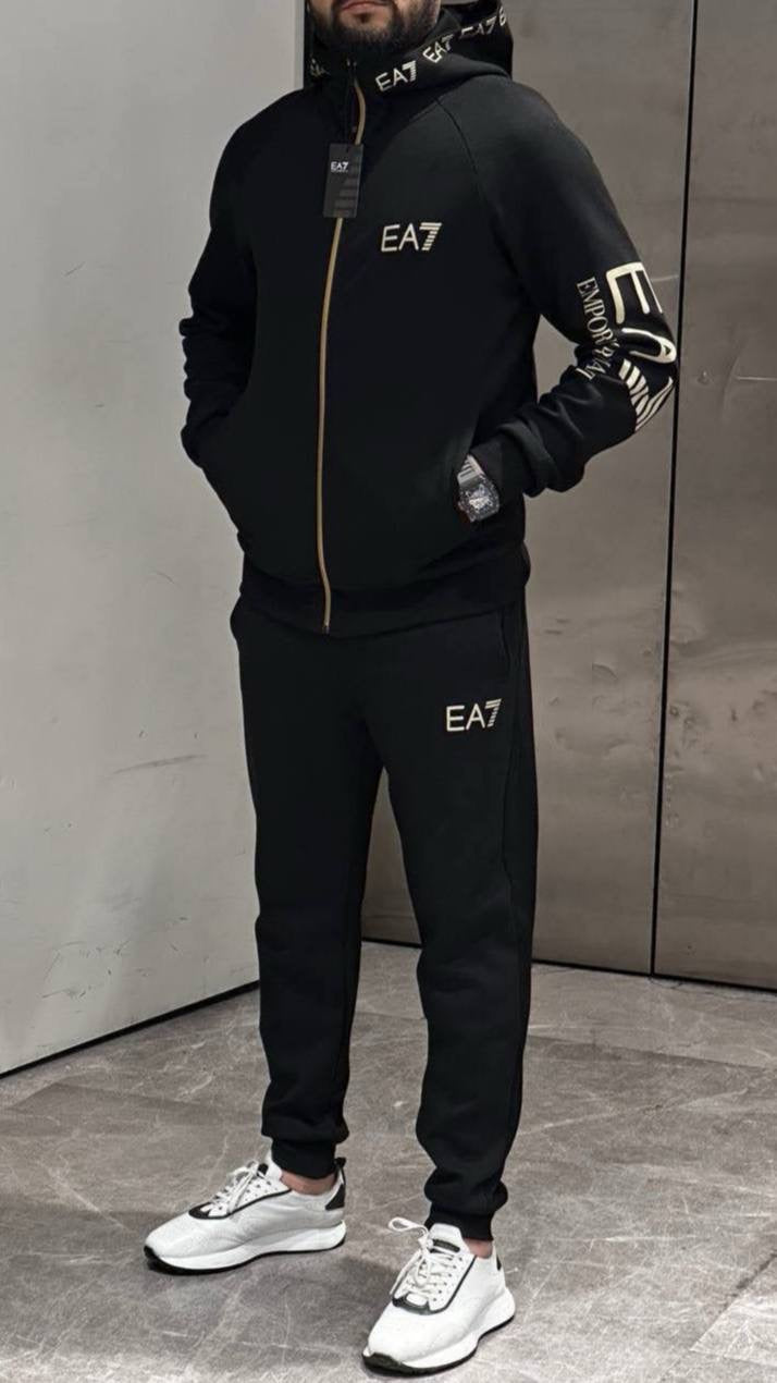E!!orio A!mani PrE!ium Eşofman Takım Siyah