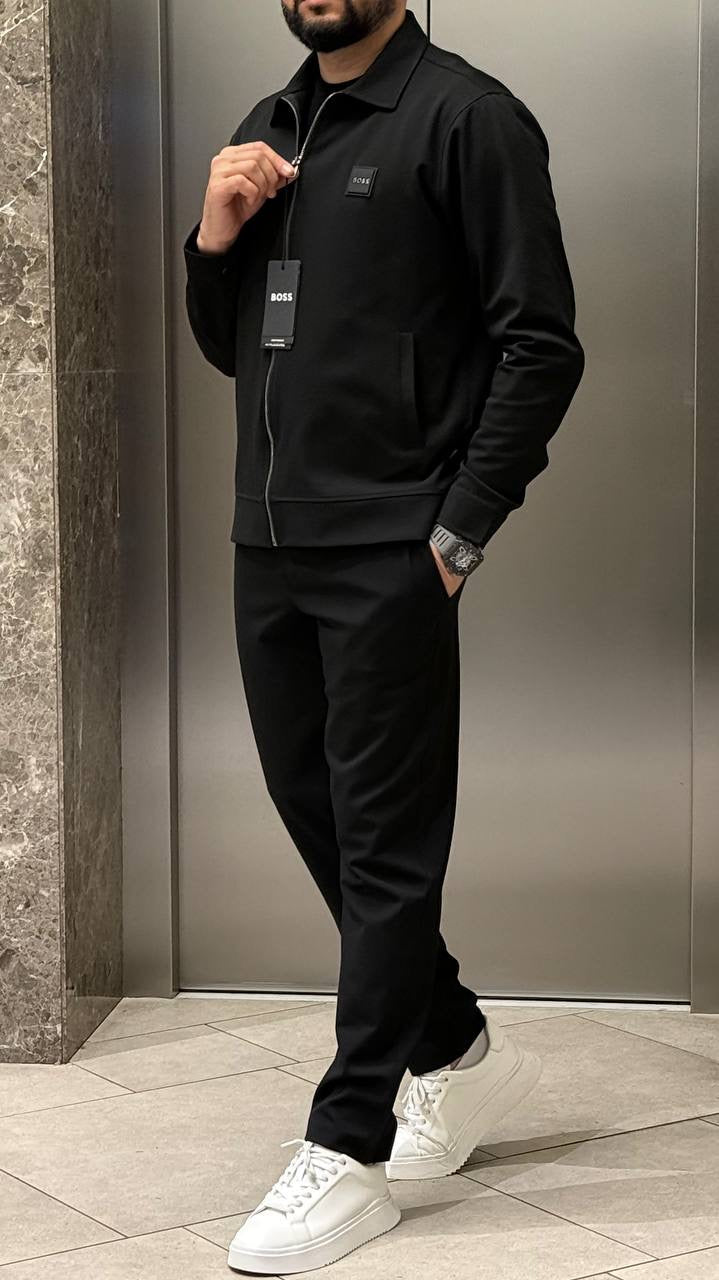 Hu!o B!ss PrE!ium Eşofman Takım Siyah