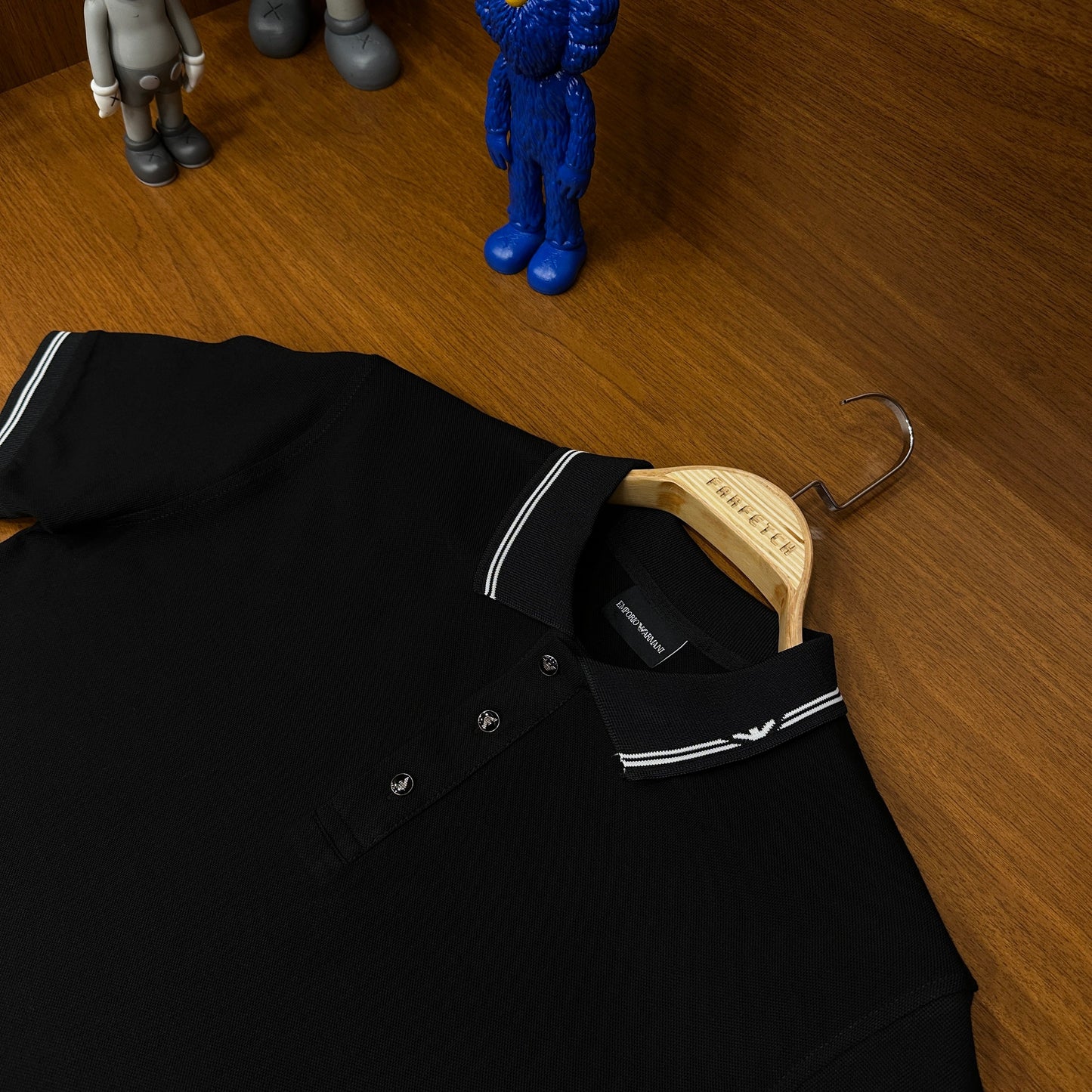 Emporio Armani Polo Yaka Siyah