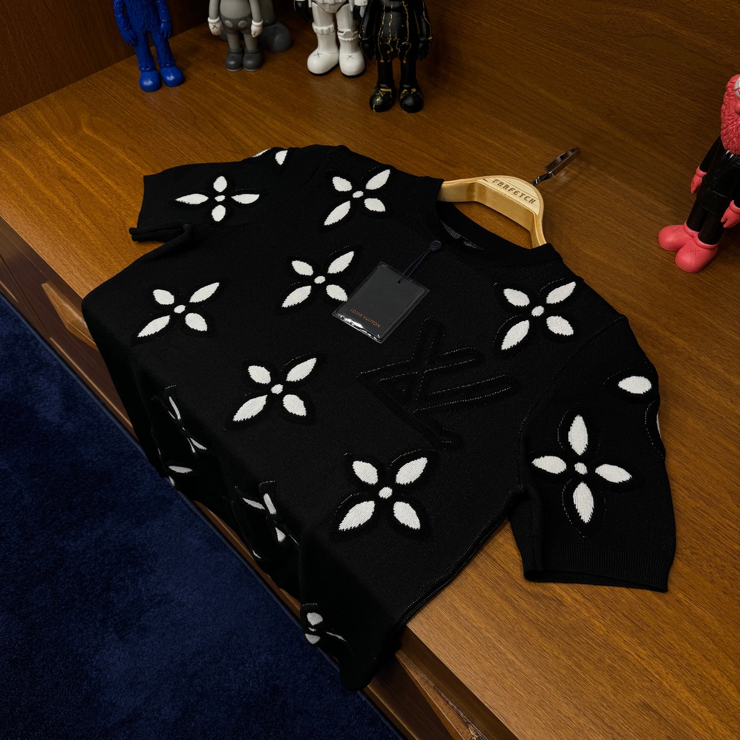 Lo!is V!itton Örme Triko T-SH!rt Siyah