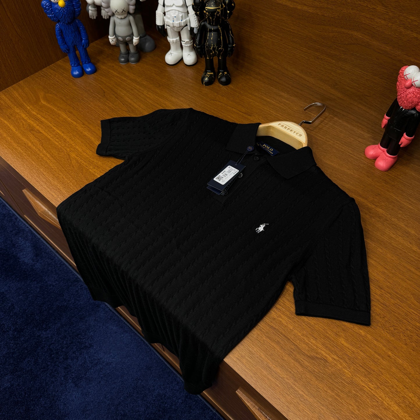 Po!o Ralph Lauren Örme Triko T-SH!rt Siyah