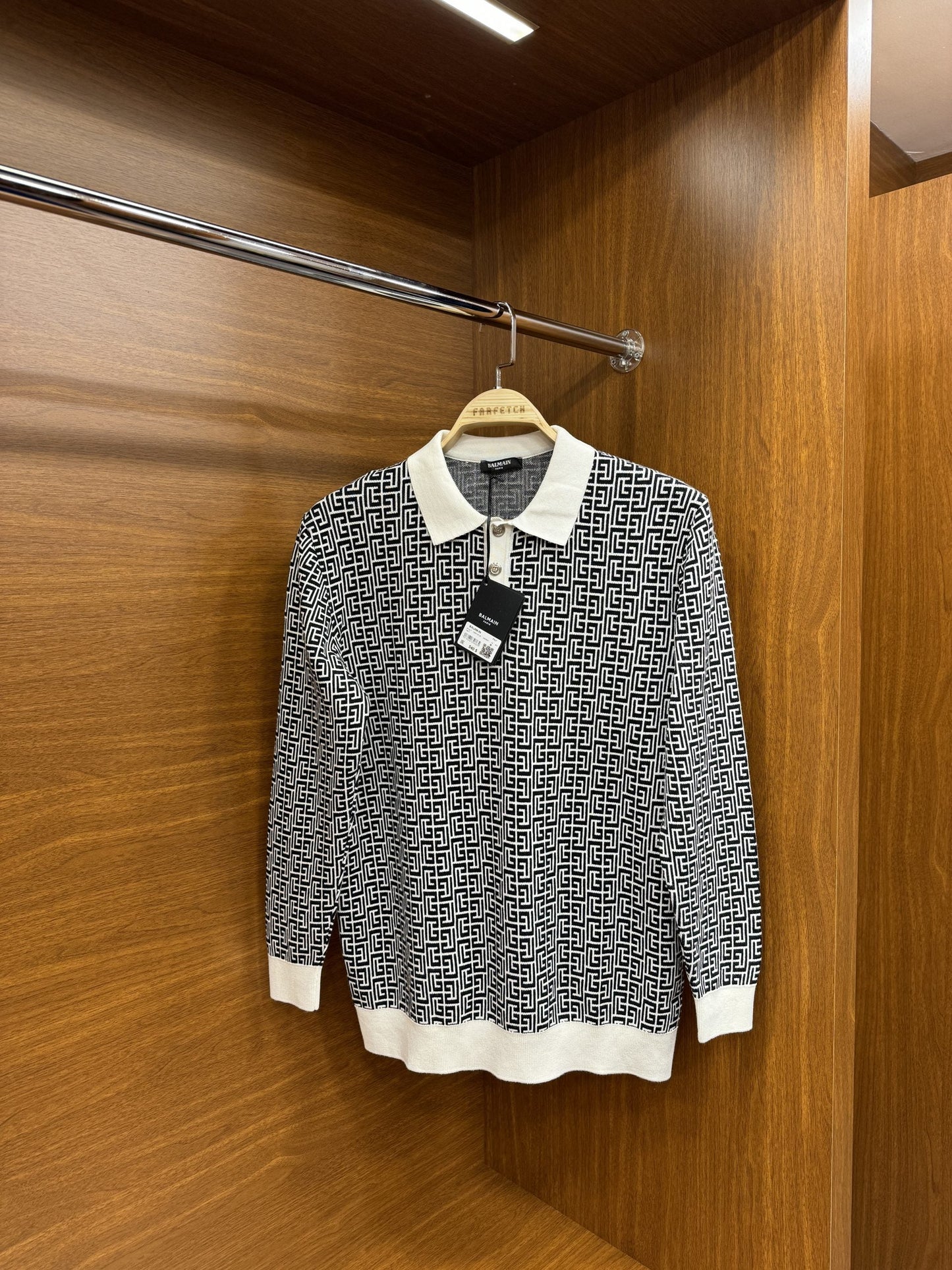 Ba!main Örme Triko Beyaz