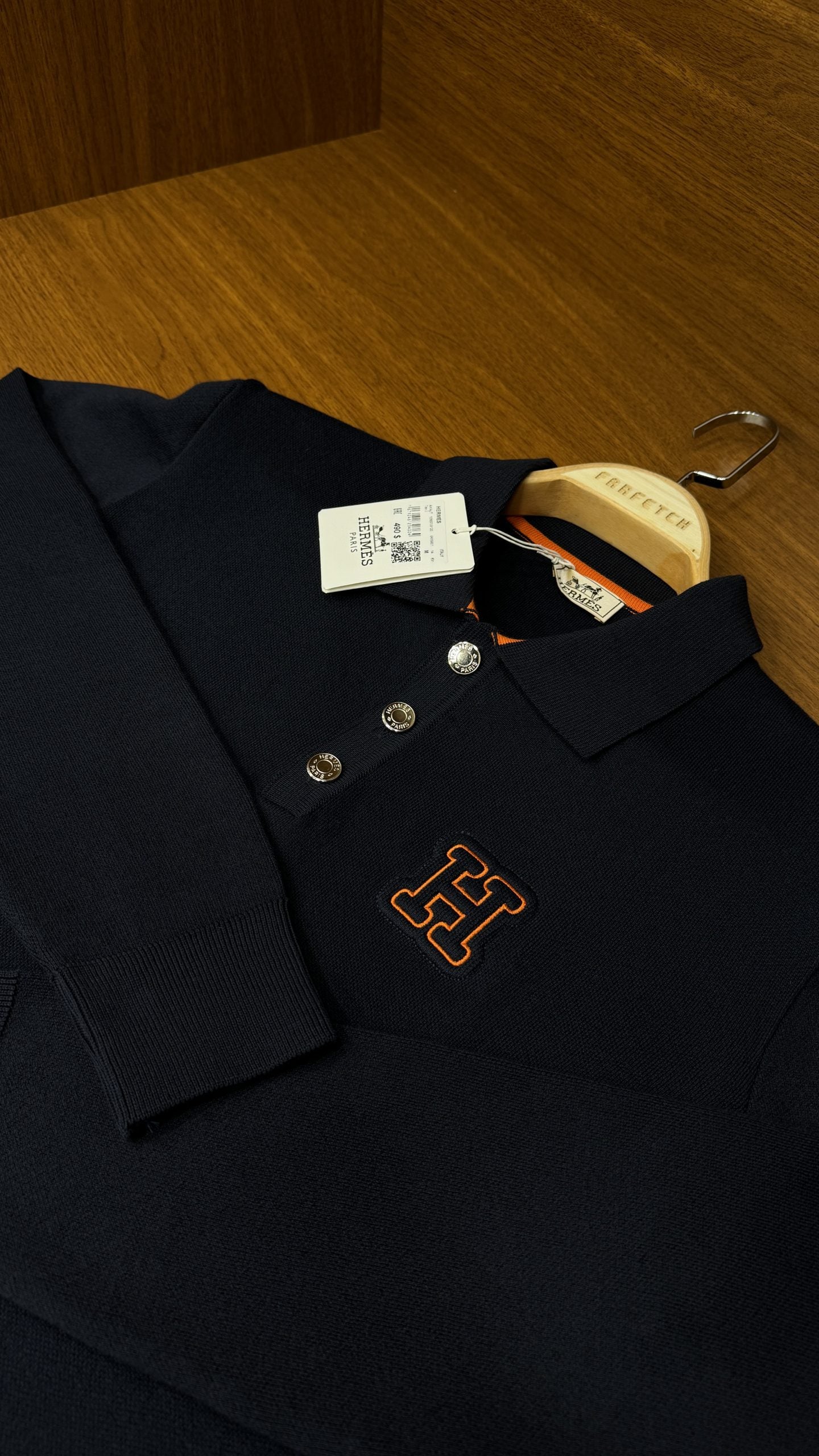 He!mes Çift Örme Triko Lacivert