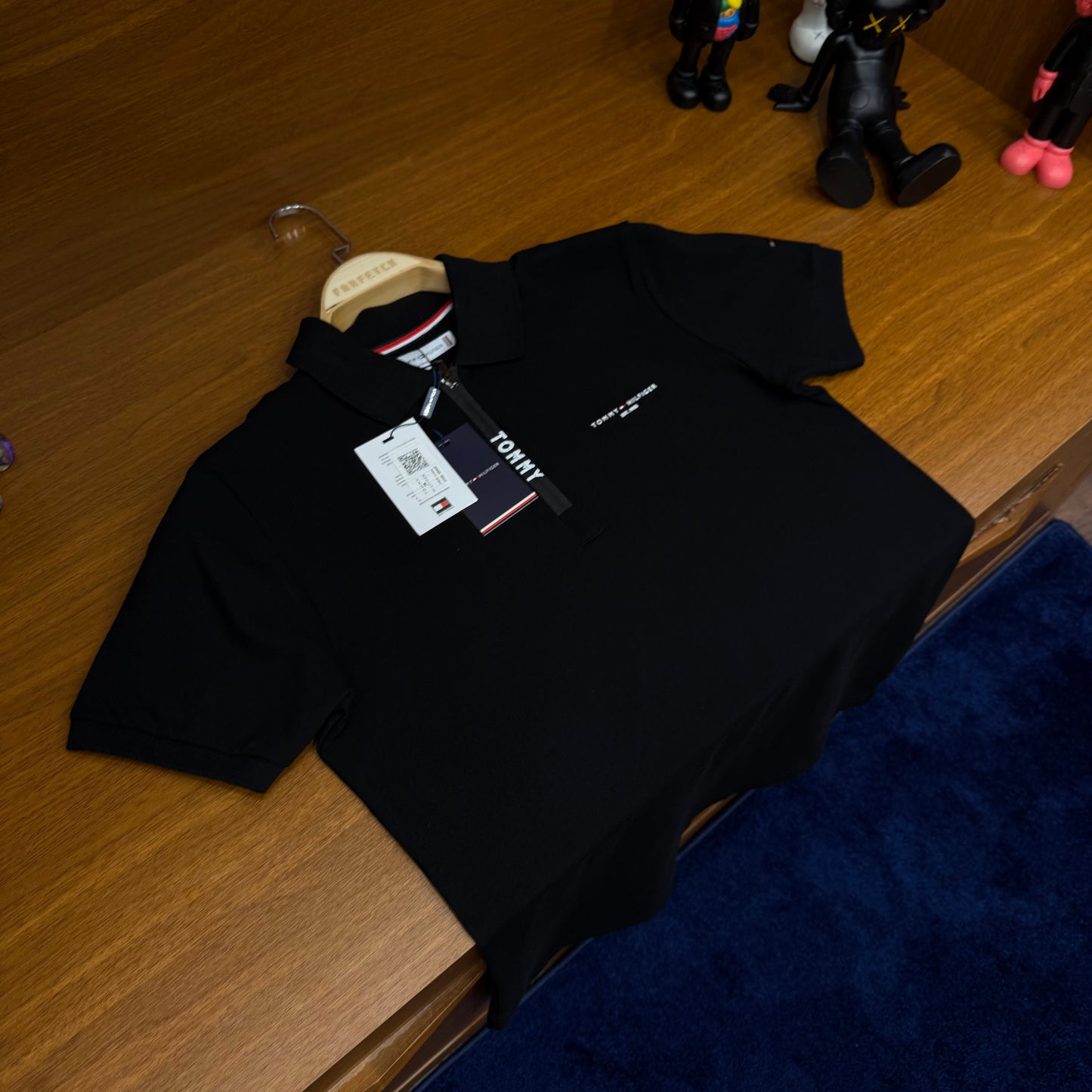 Tommy Hilfiger Polo Yaka TsH!rt Siyah