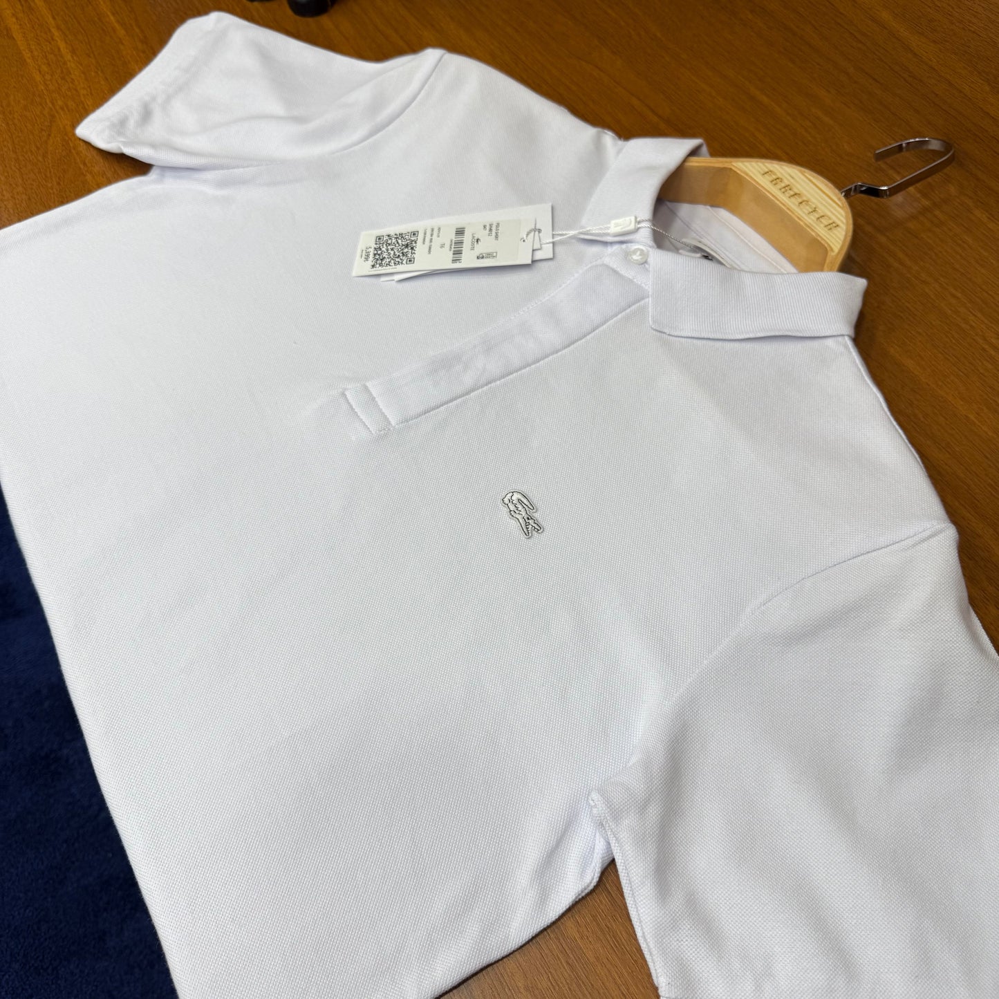 Lacoste Polo Yaka Beyaz