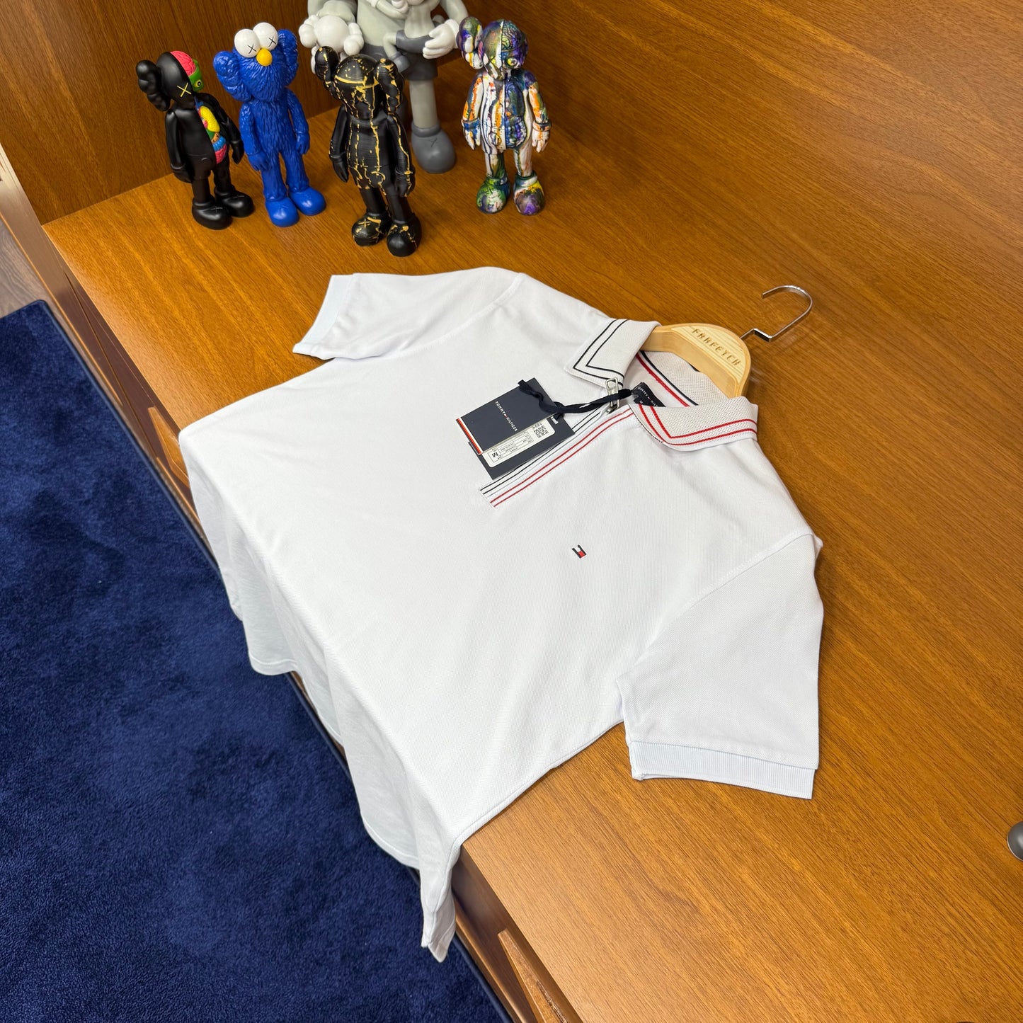 Tommy Hilfiger Polo Yaka Beyaz