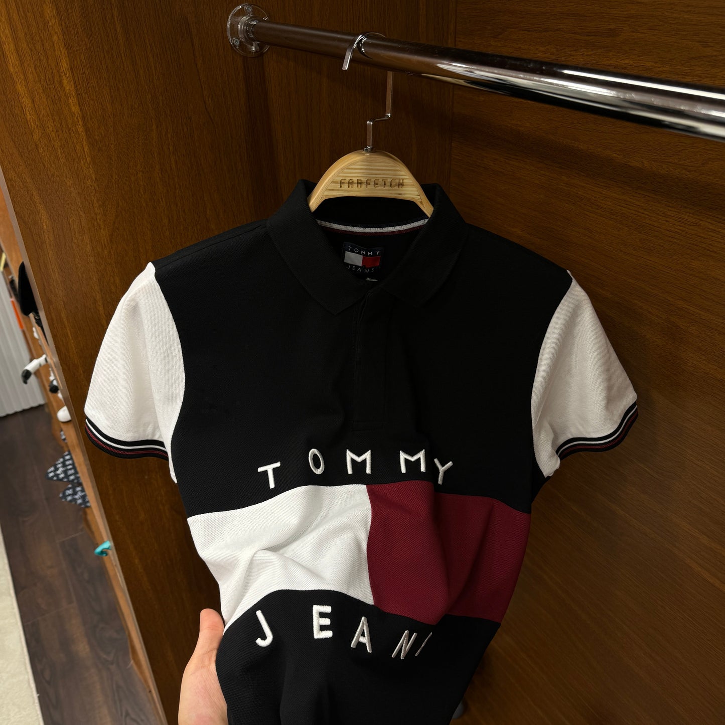 Tommy Hilfiger Polo Yaka Siyah