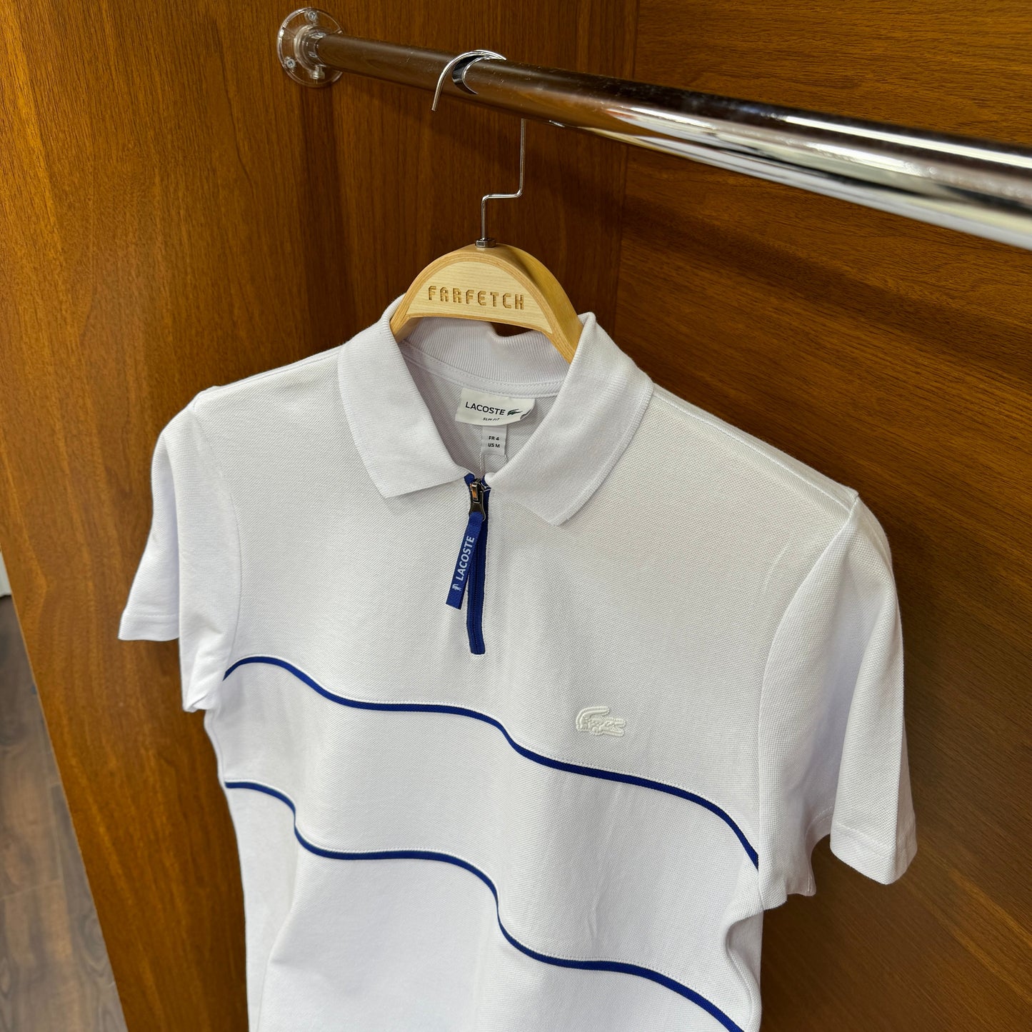 Lacoste Polo Yaka Beyaz