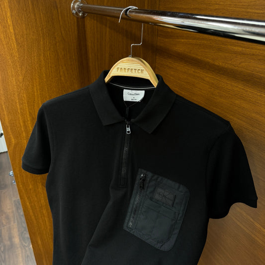 Calvin Klein Polo Yaka Siyah