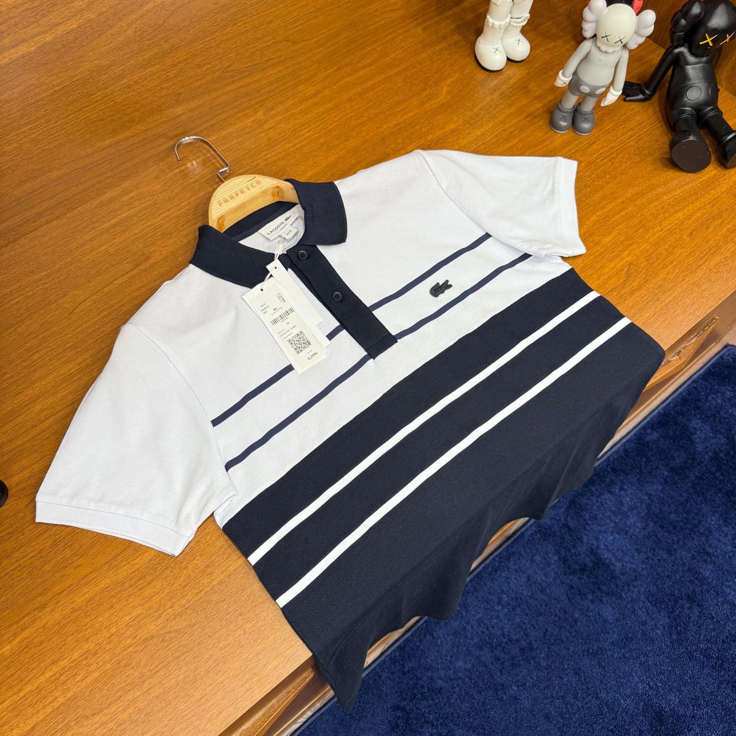 Lacoste Beyaz Polo Yaka