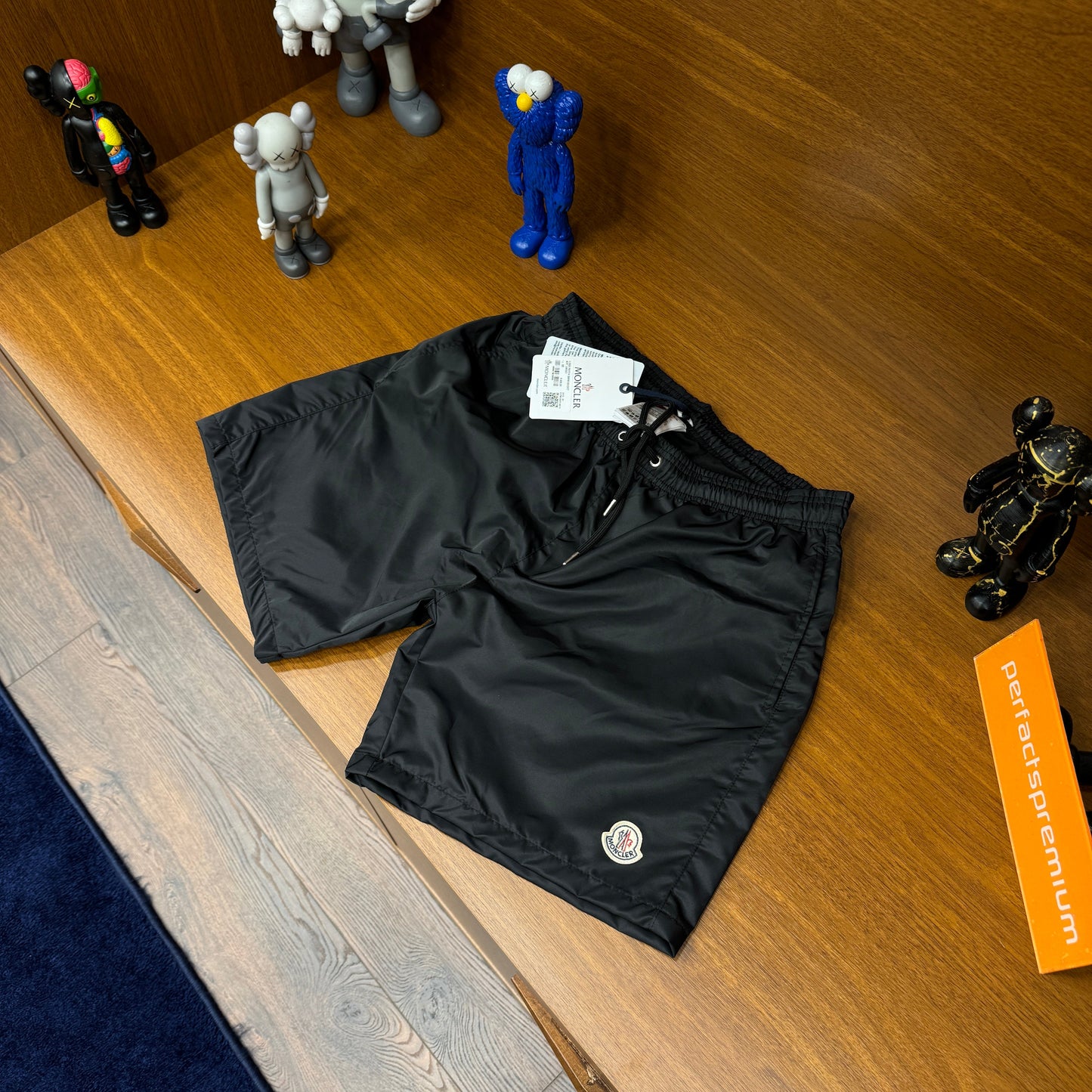 Moncler Deniz Şortu Siyah