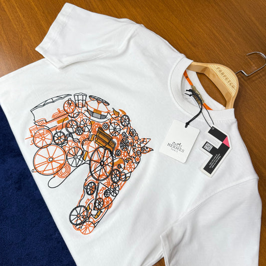 Hermes T-SH!rt Beyaz