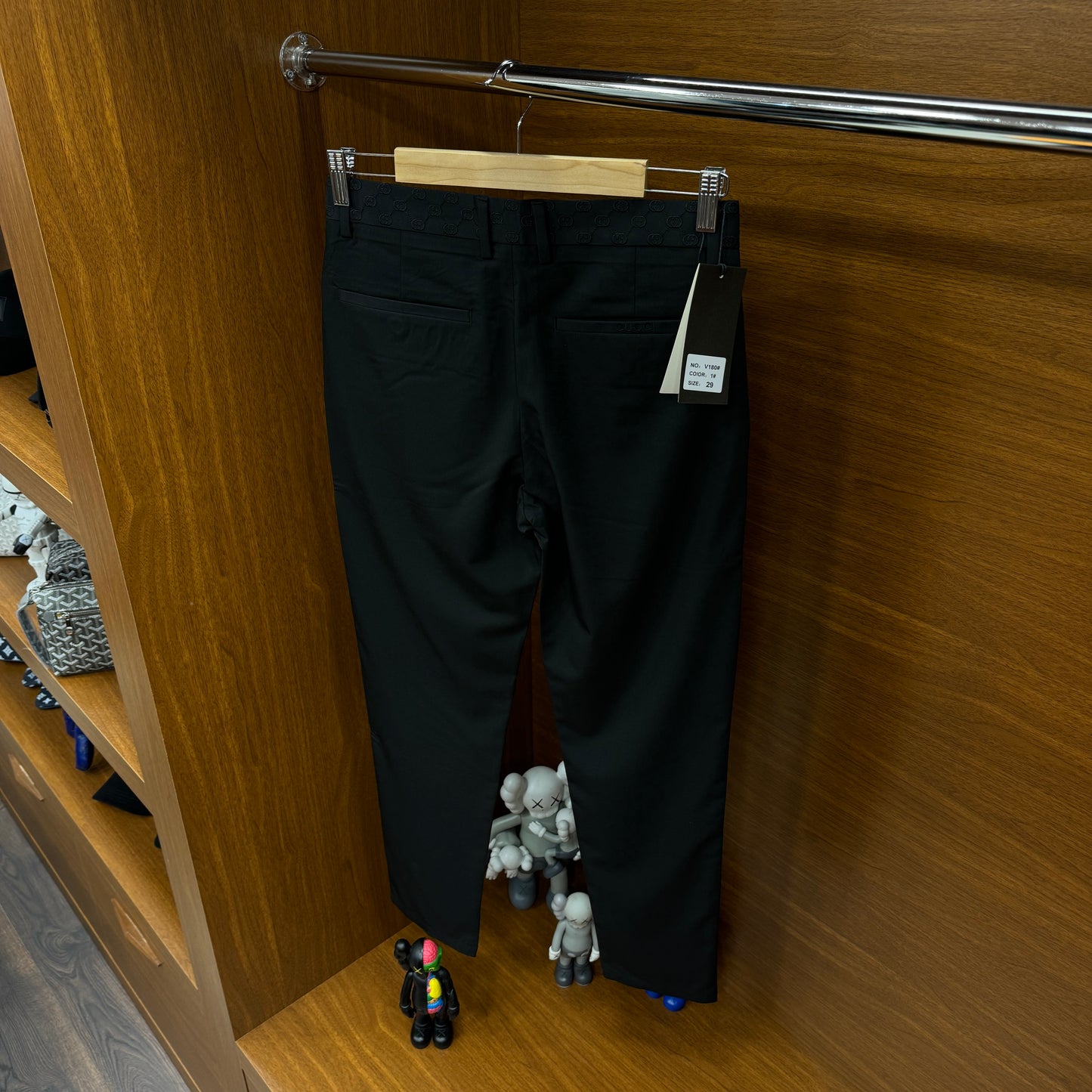 Gucci  İthal Siyah Pantolon