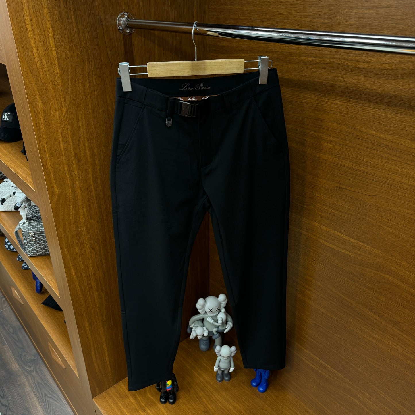 Loro Piana  İthal Siyah Pantolon