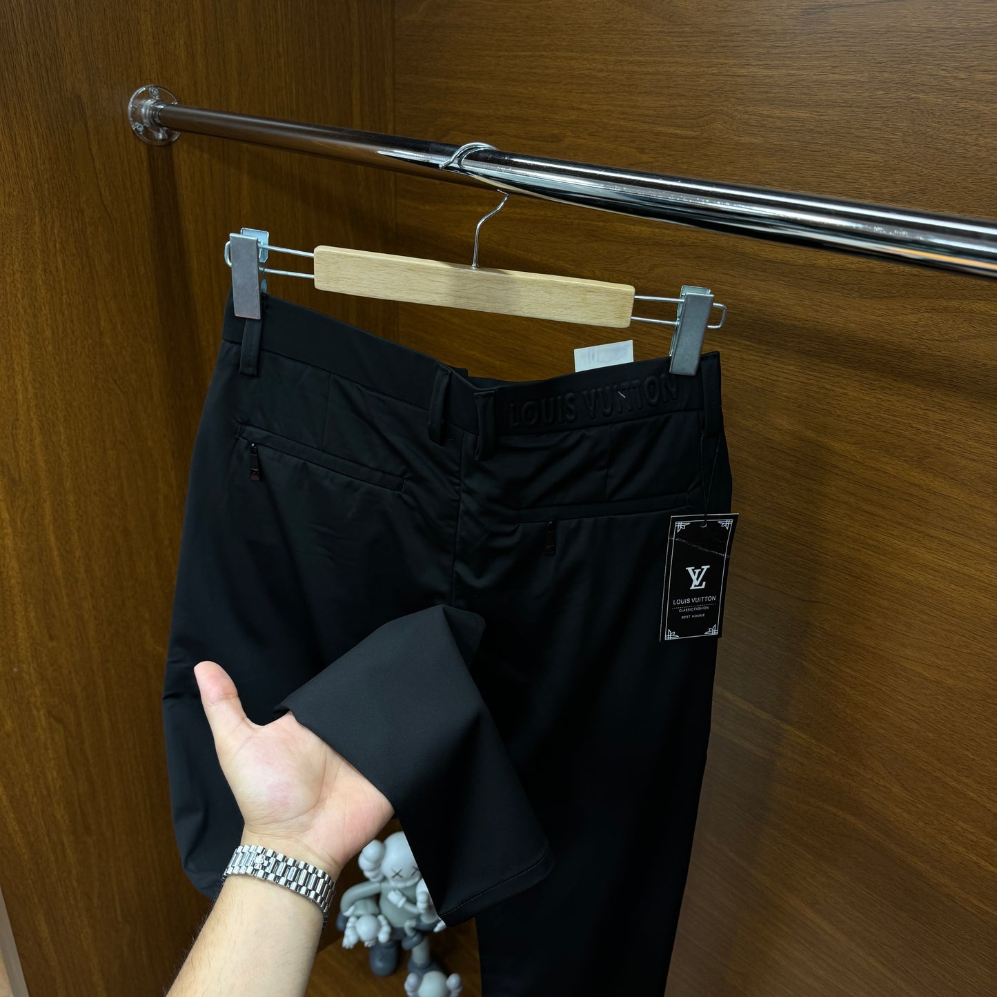 Louis Vuitton İthal Siyah Pantolon