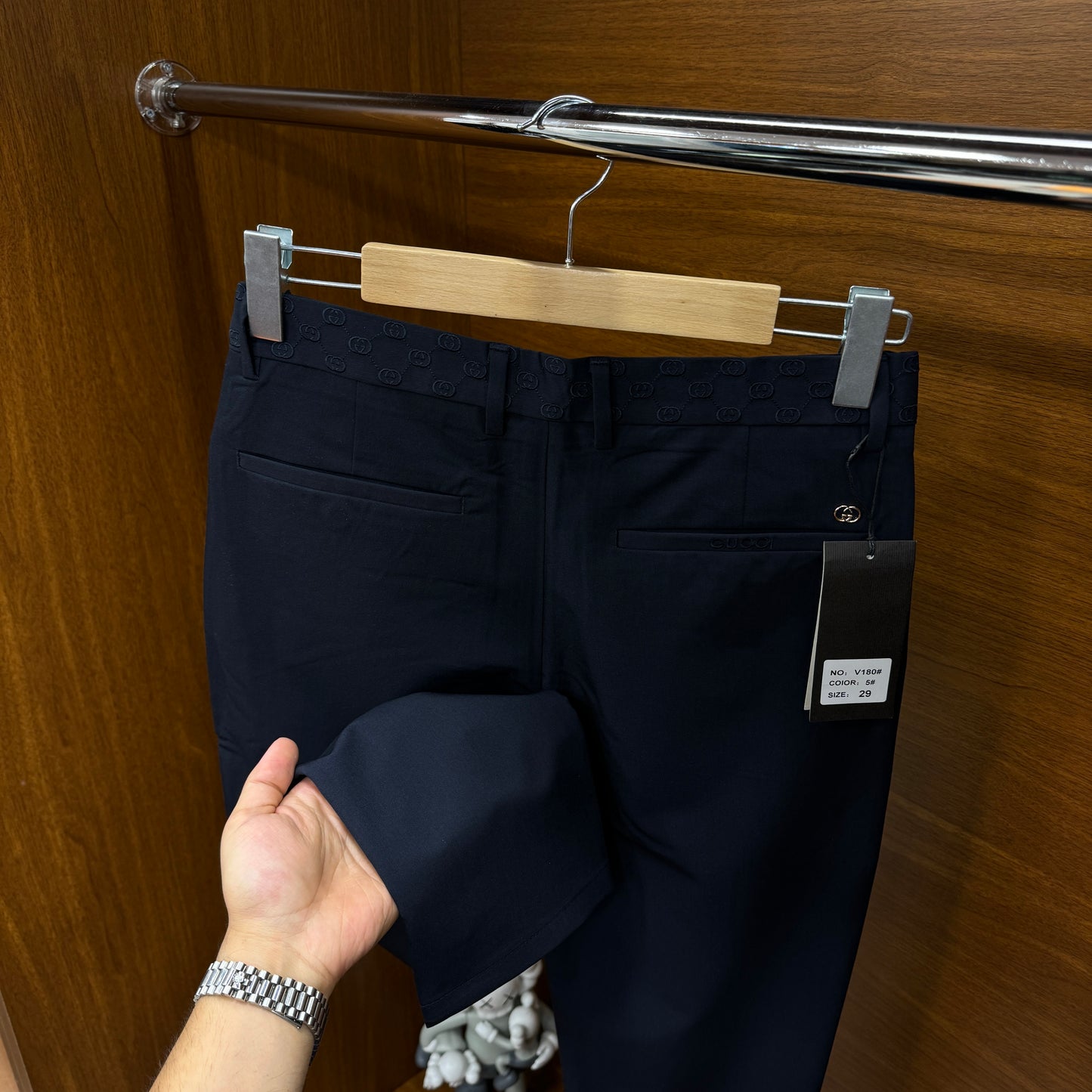 Gucci İthal Lacivert Pantolon