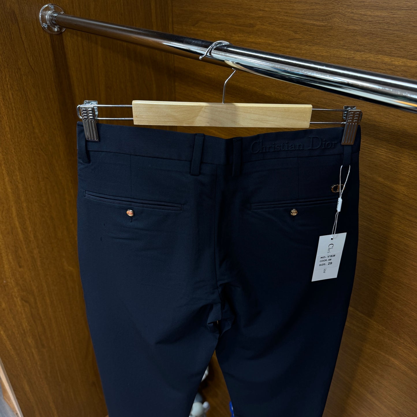 Chiristian Dior İthal Lacivert Pantolon