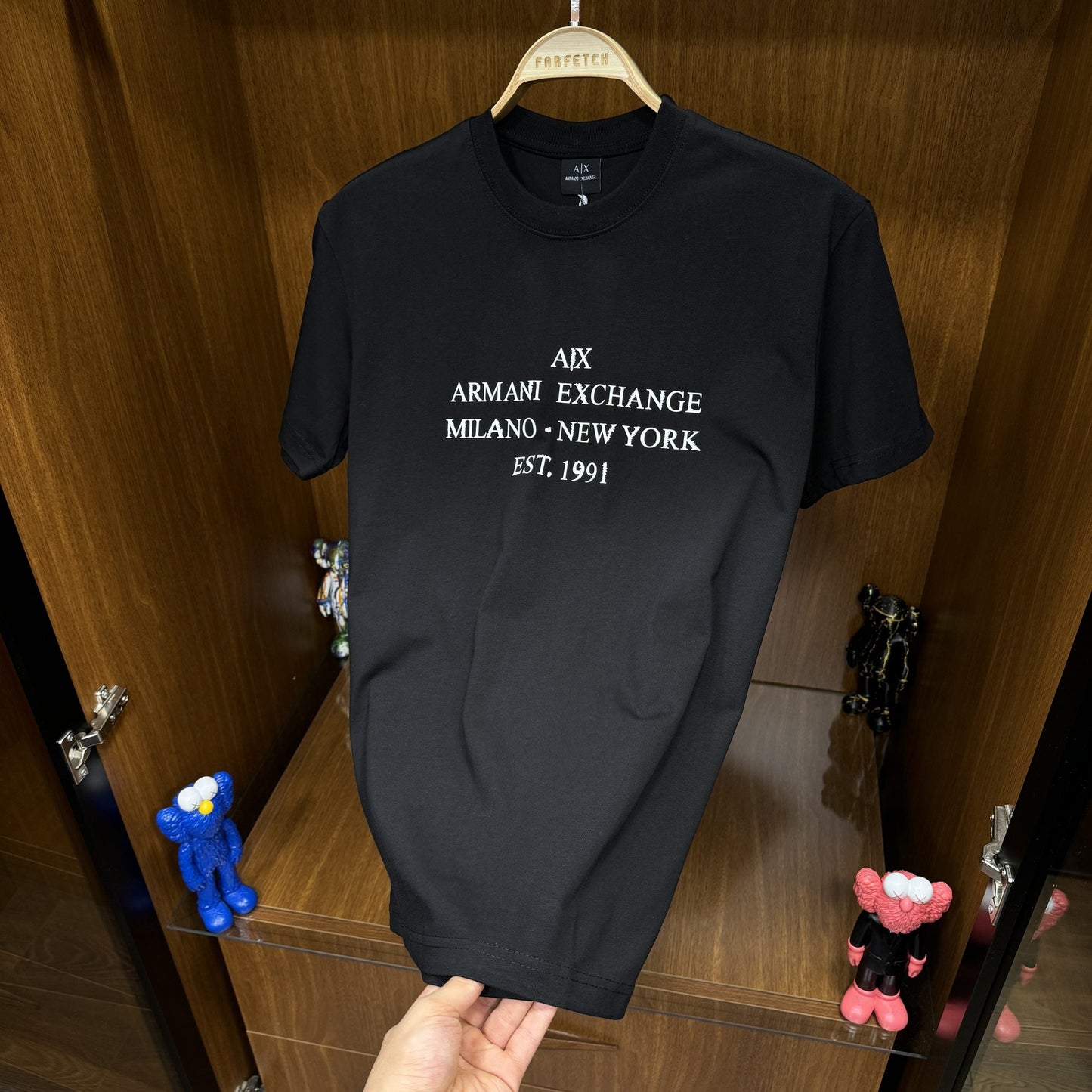 A!!ani E!change T-SH!rt Siyah