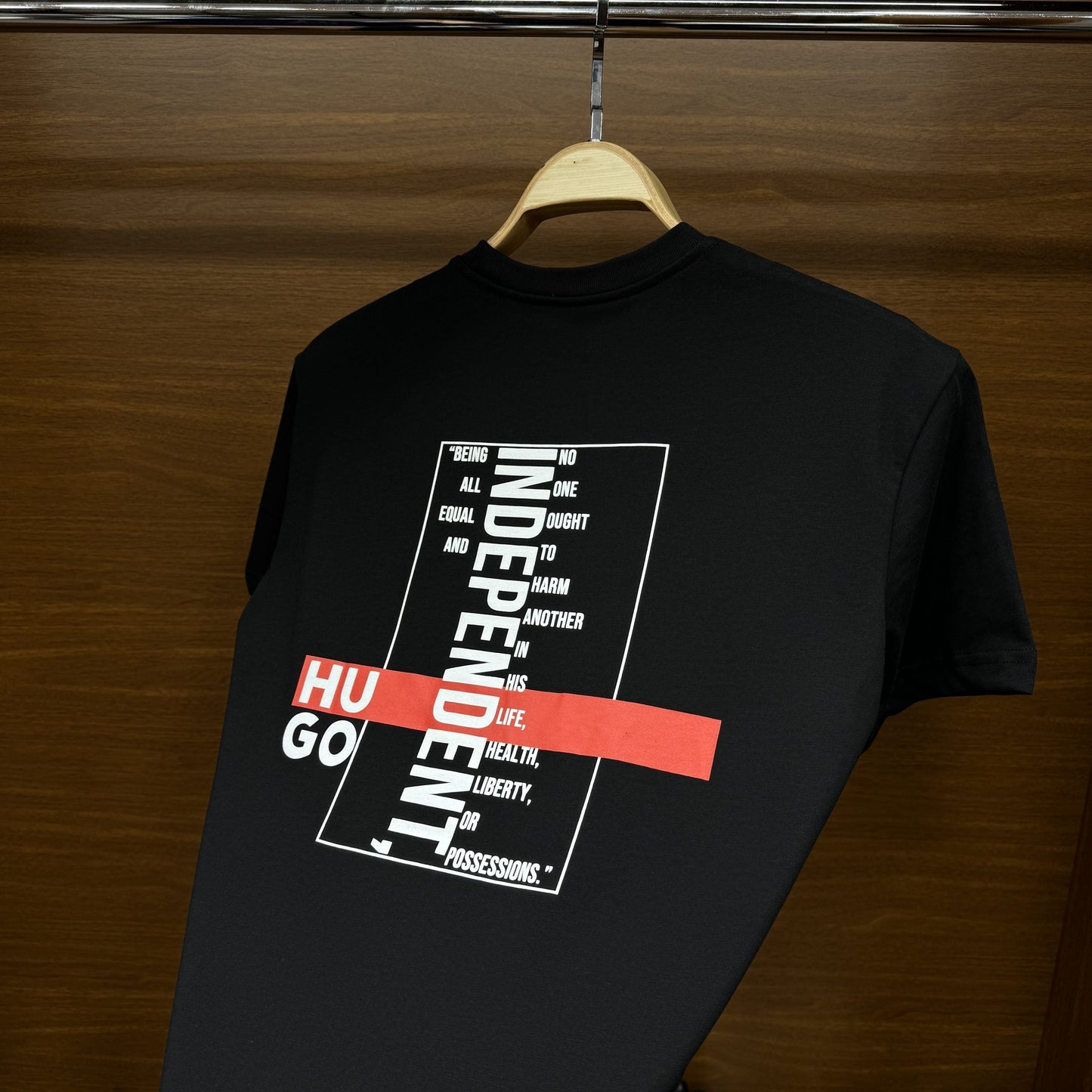 Hu!o B!ss T-SH!rt Siyah