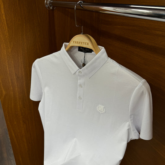Loro Piana İthal Beyaz Polo Yaka