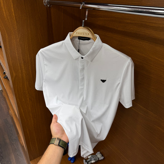 Emporio Armani İthal Beyaz Polo Yaka