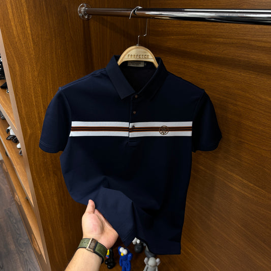 Burberry İthal Lacivert Polo Yaka