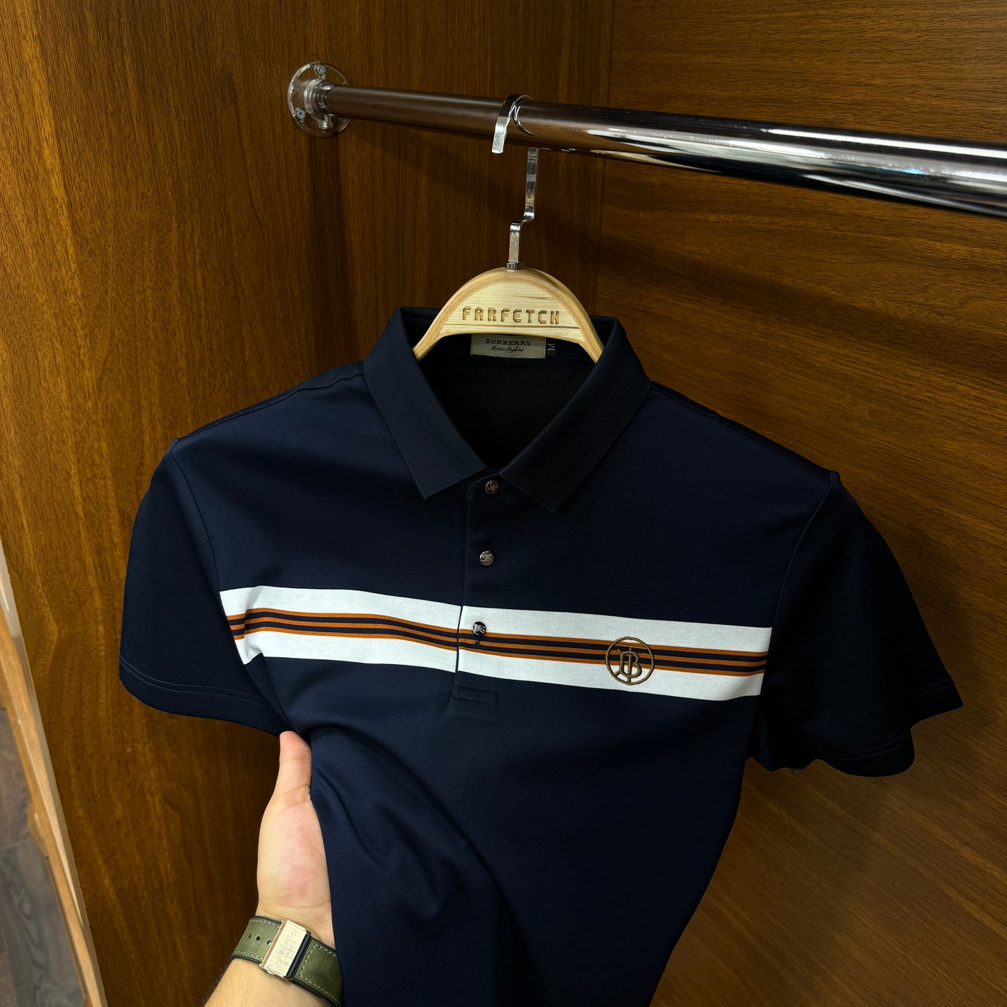 Burberry İthal Lacivert Polo Yaka