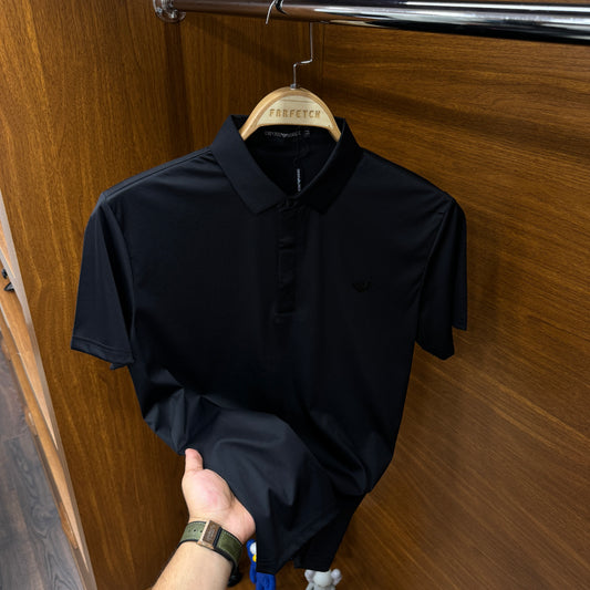 Emporio Armani İthal Siyah Polo Yaka