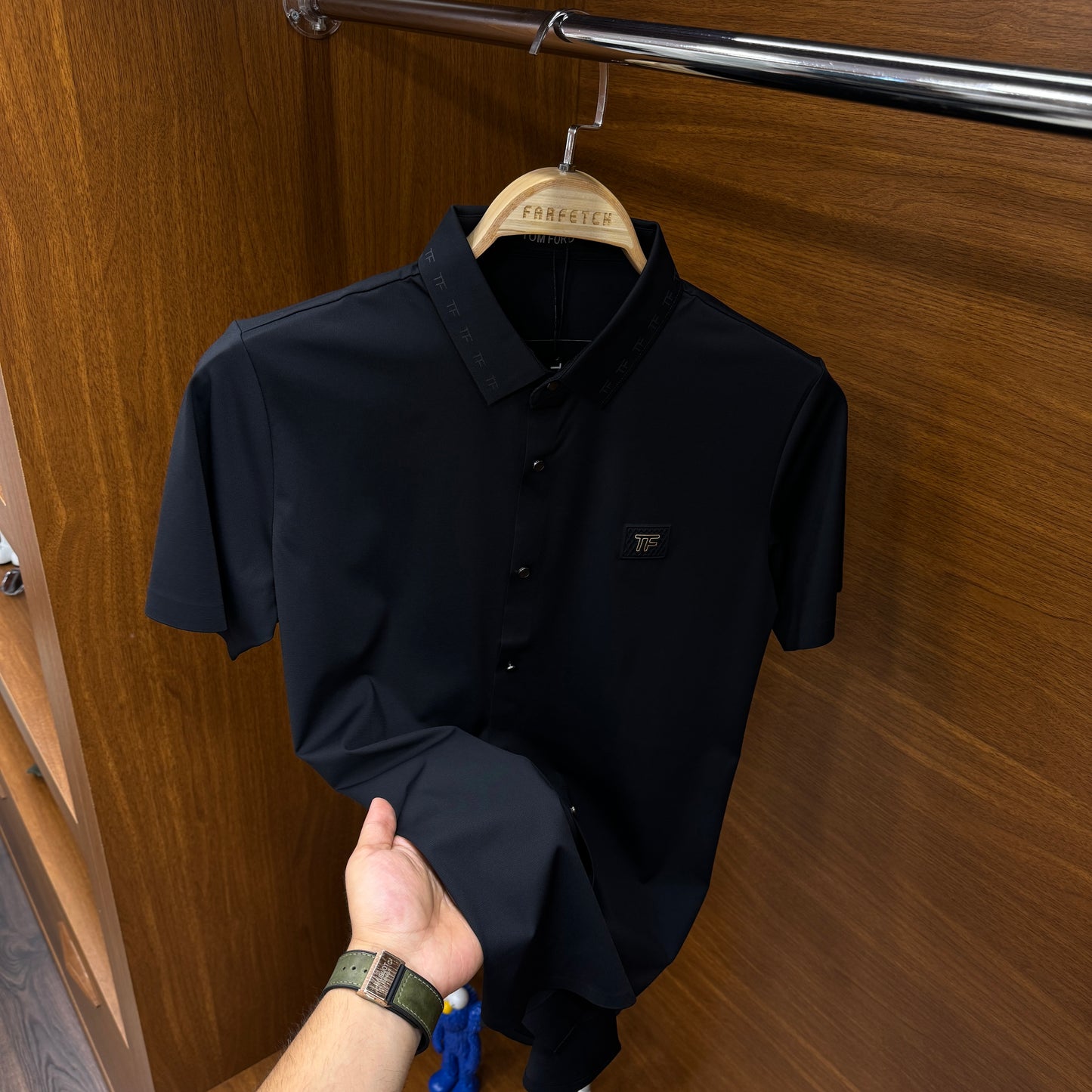 Tom Ford İthal Siyah Gömlek