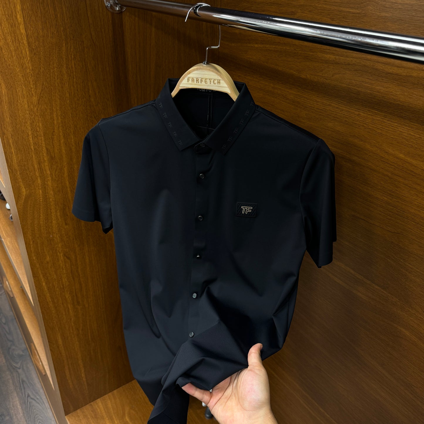 Tom Ford İthal Siyah Gömlek