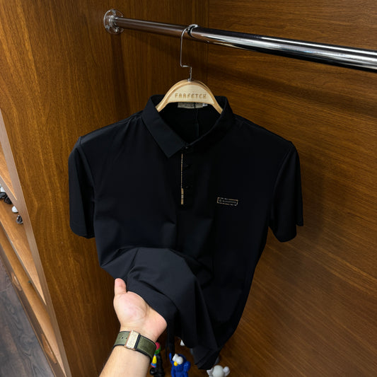 Burberry İthal Siyah Polo Yaka