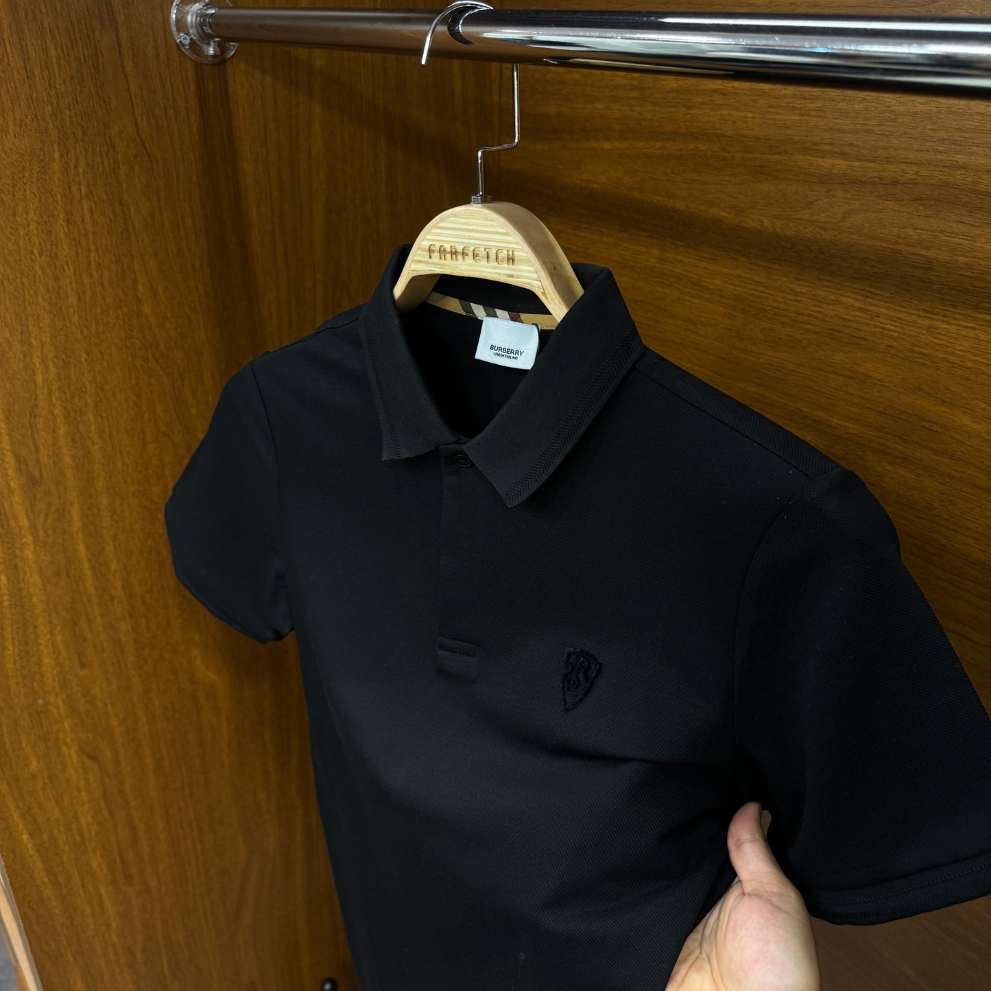 Burberry İthal Siyah Polo Yaka