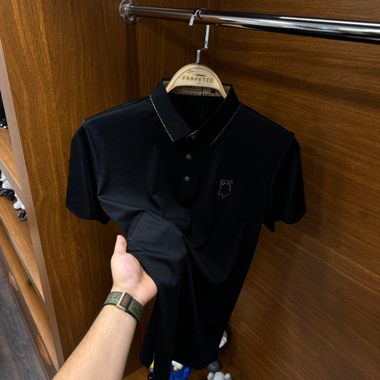 Burberry İthal Siyah Polo Yaka