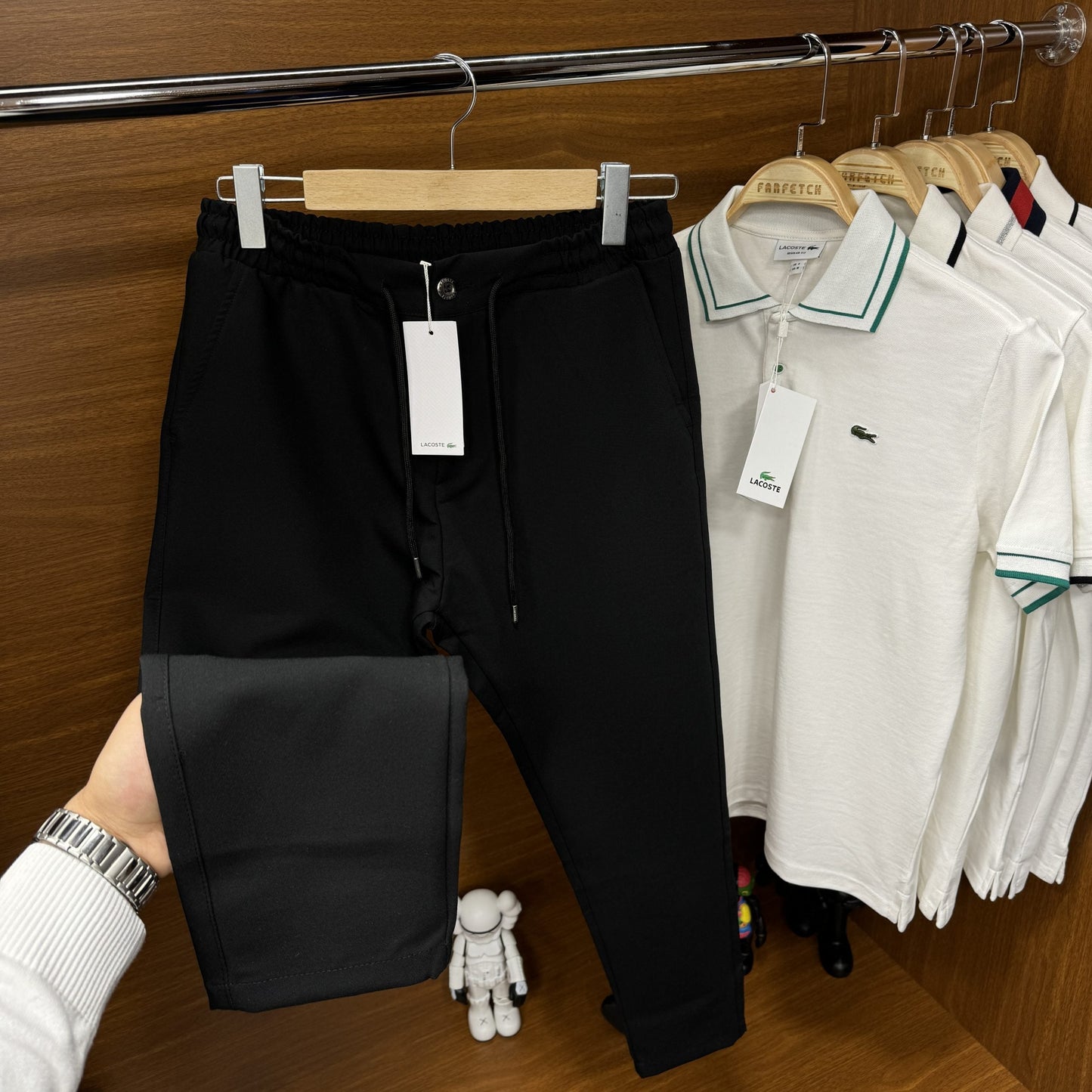 La!oste Jogger Pantolon Siyah