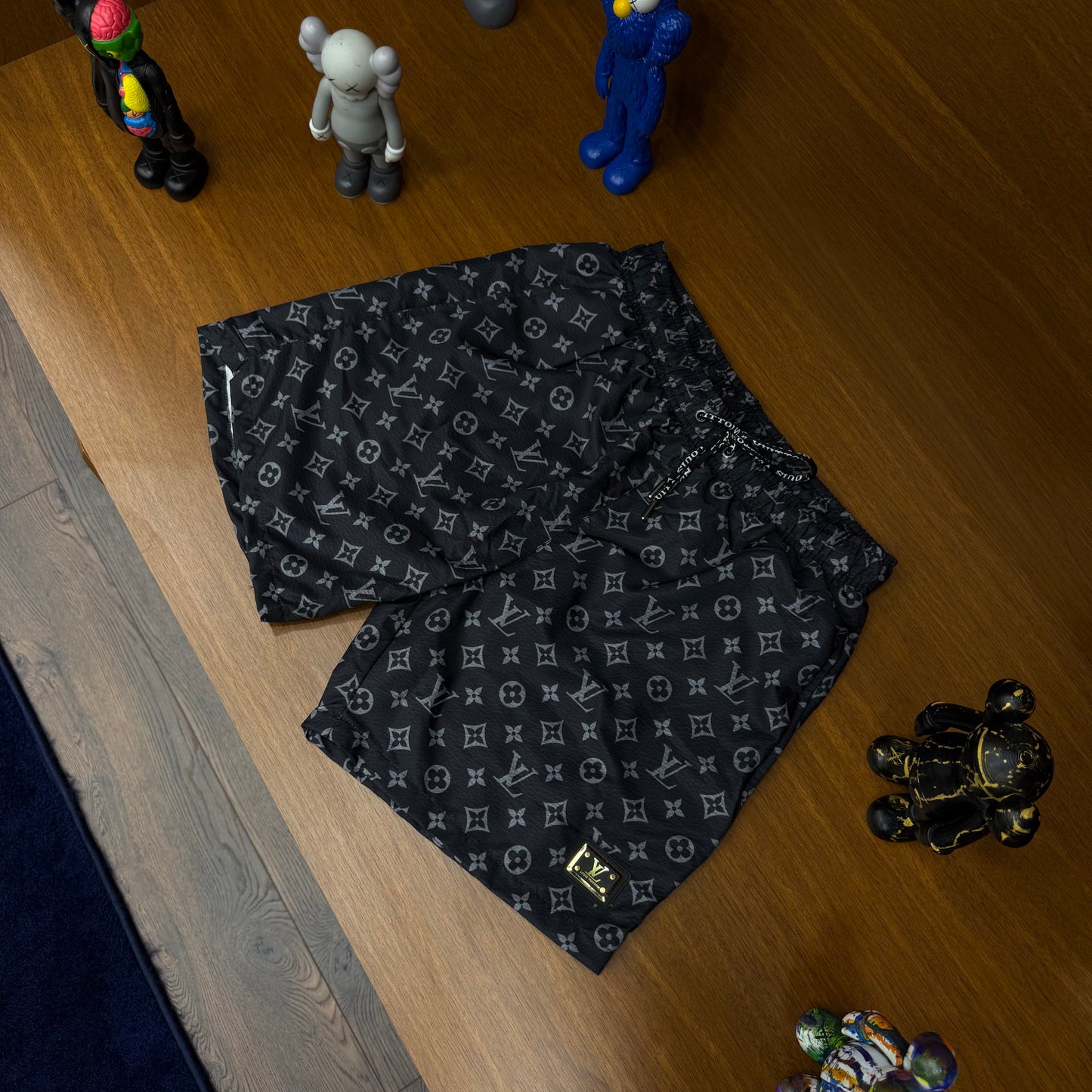 Louis Vuitton Deniz Şortu Gri