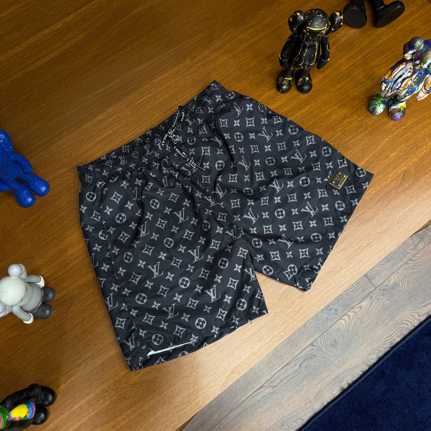 Louis Vuitton Deniz Şortu Gri
