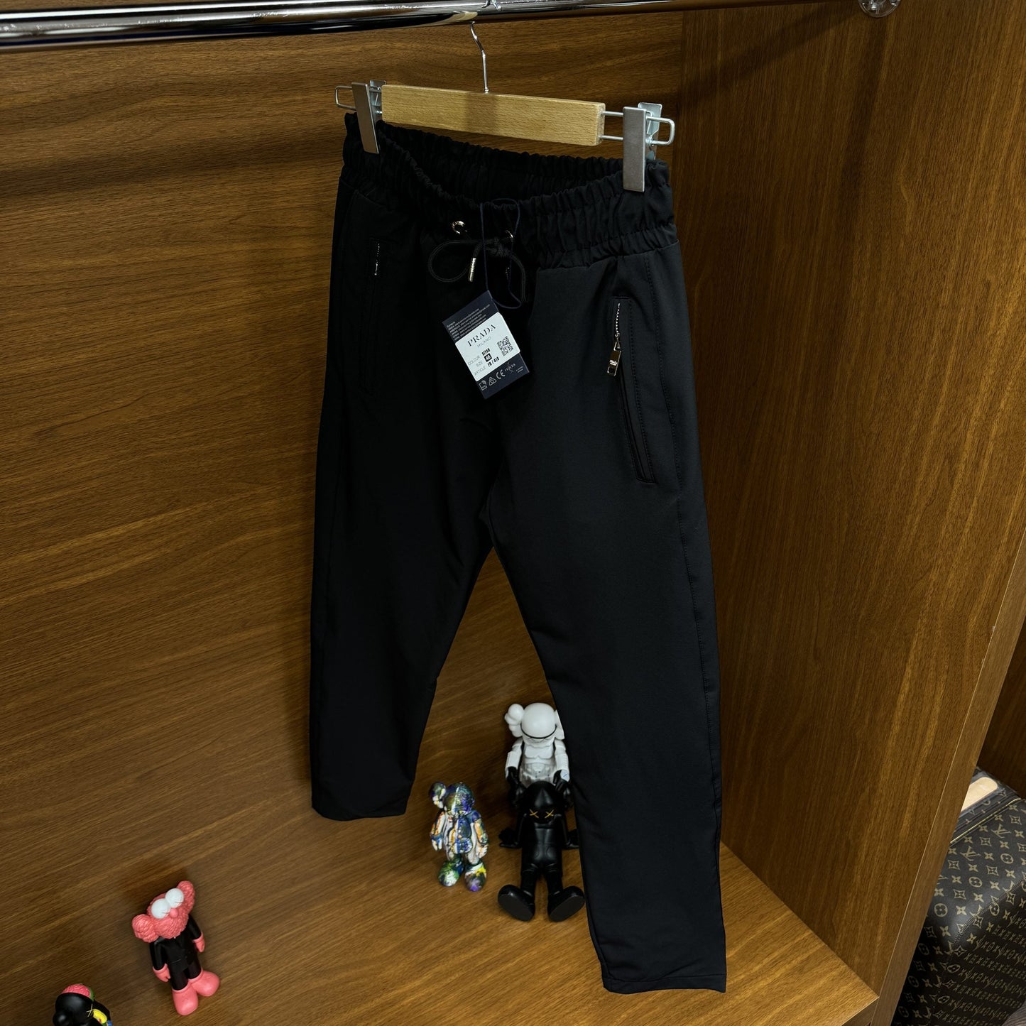 Pr!da Jogger Pantolon Siyah