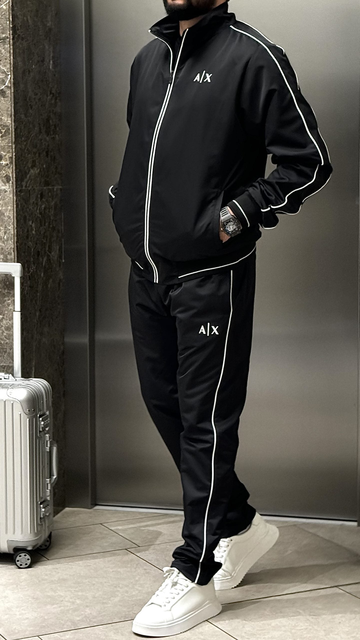 A!!ani E!change Takım Eşofman Takım Siyah