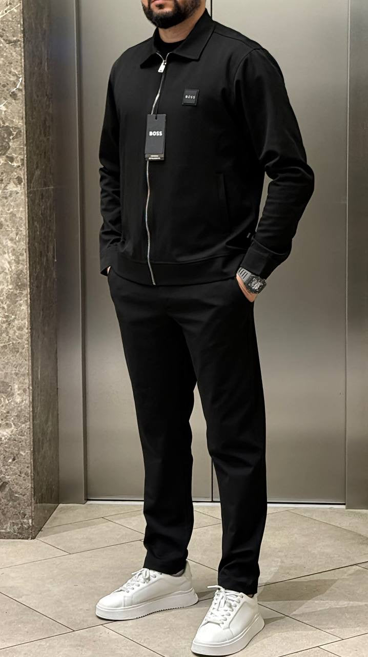 Hu!o B!ss PrE!ium Eşofman Takım Siyah