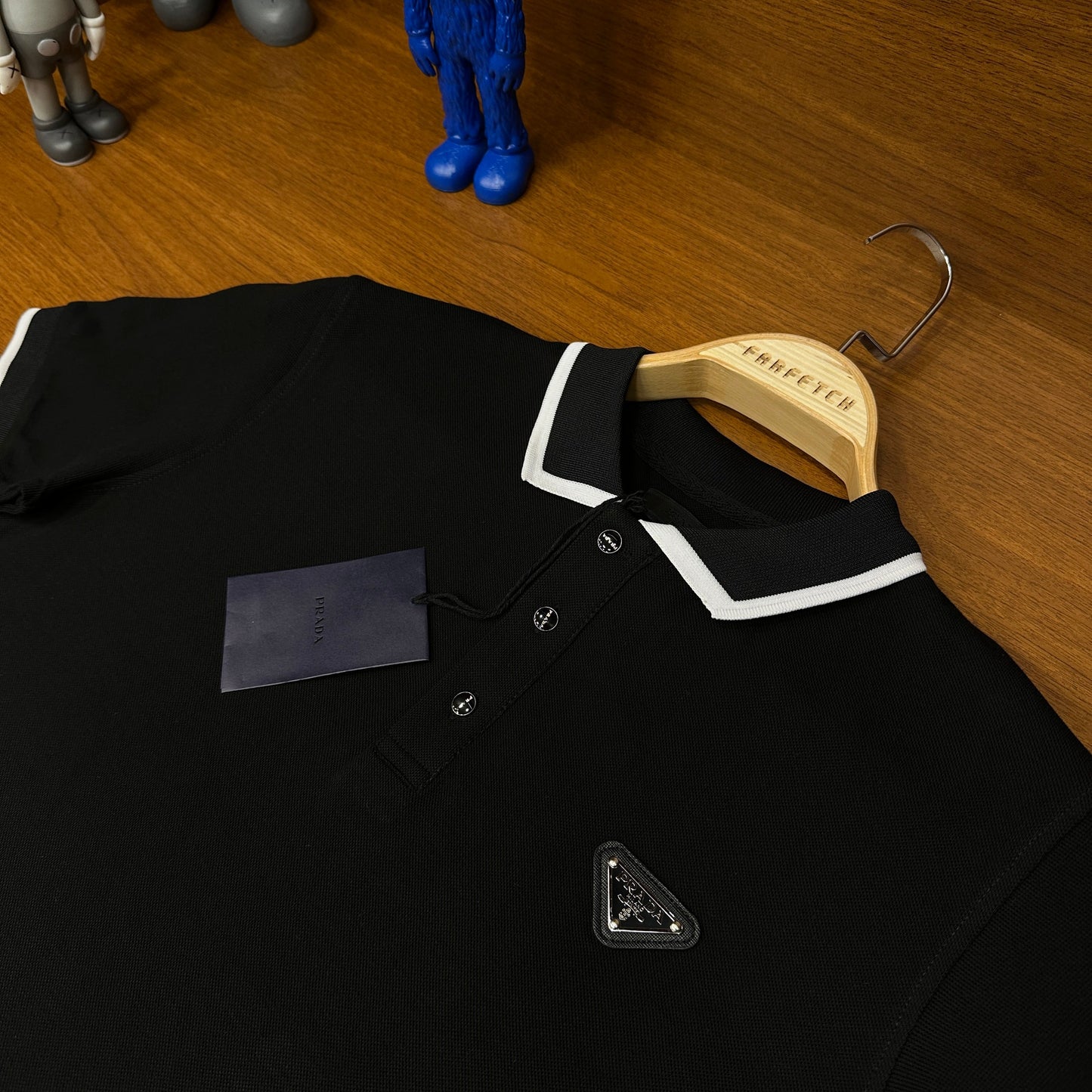 Prada Polo Yaka Siyah